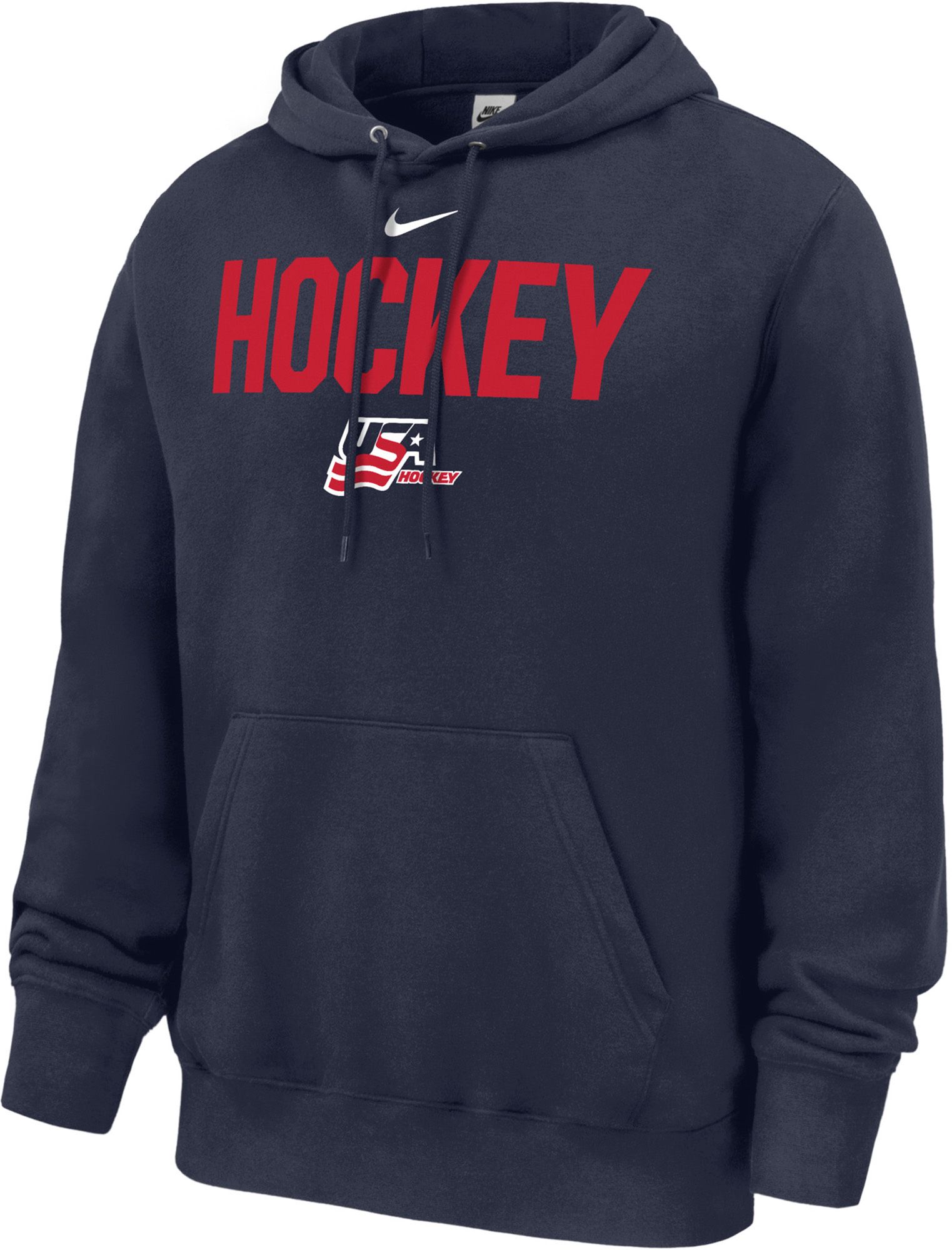 Nike Men's Olympics USA Hockey Navy Pullover Hoodie