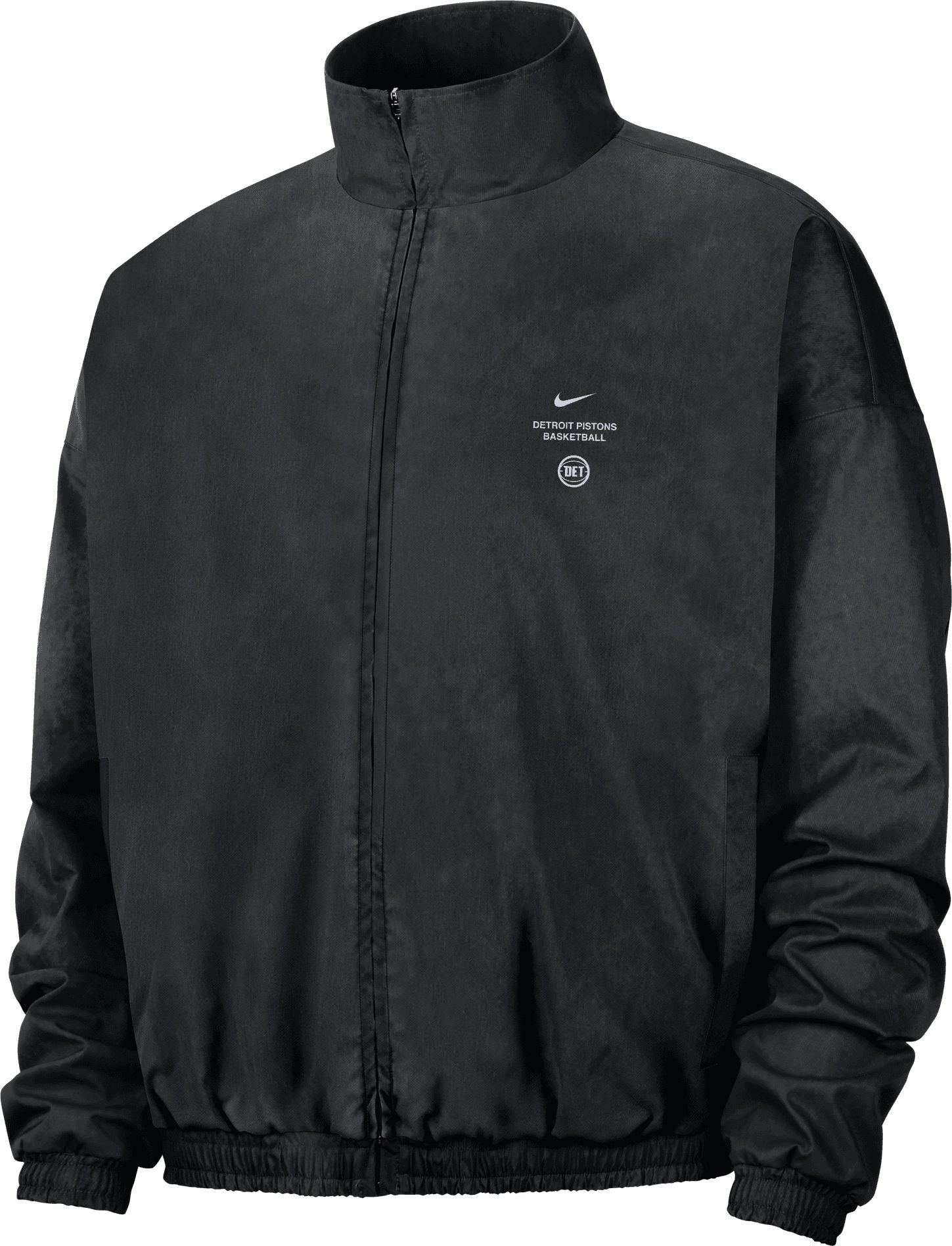 Nike Adult Detroit Pistons Worn With Obsession Standard Issue Game Theater Calm Woven Jacket