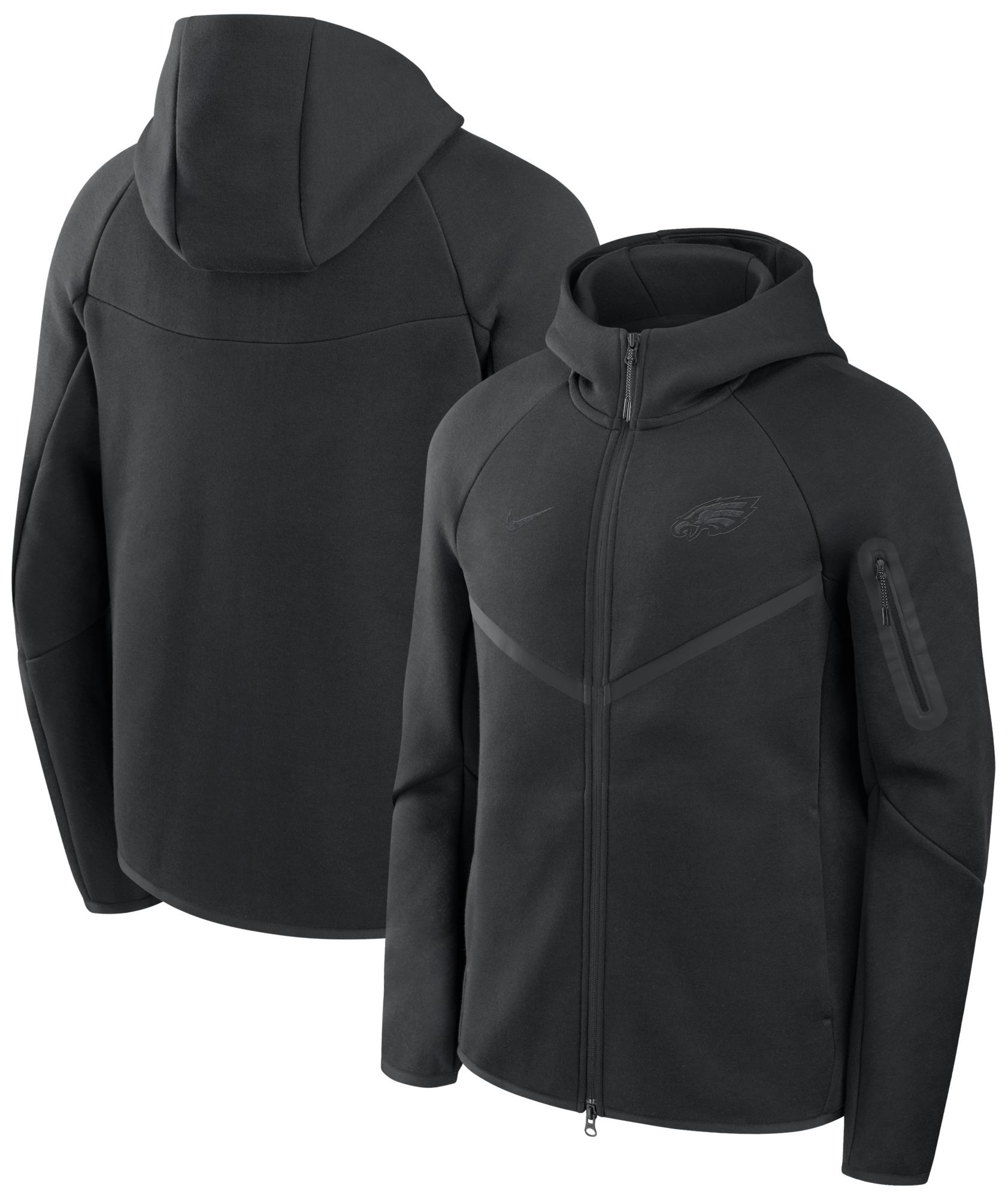 Nike Men's Philadelphia Eagles Tech Fleece Full-Zip Hoodie