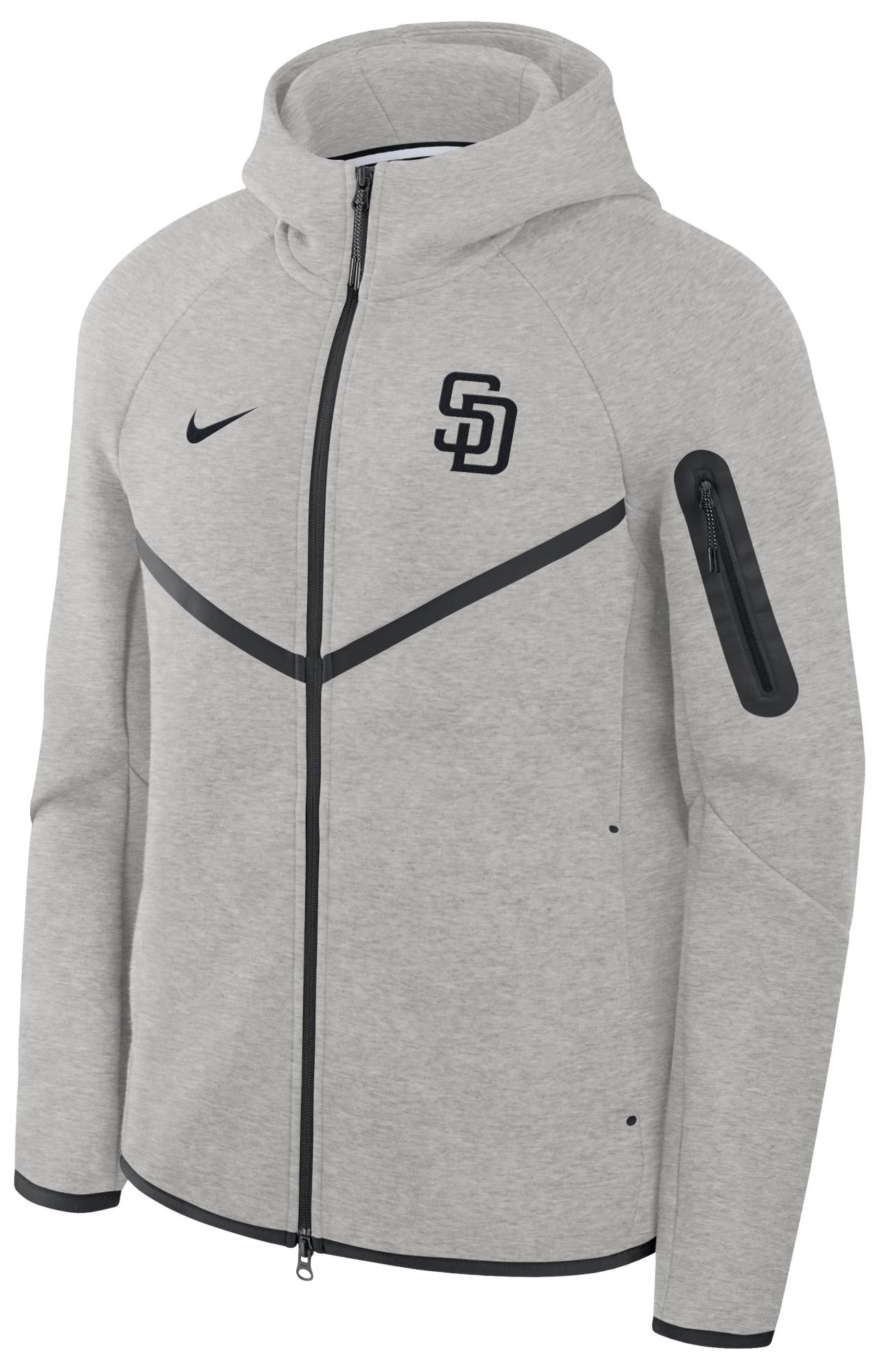 Nike Men's San Diego Padres Tech Fleece Full-Zip Hoodie