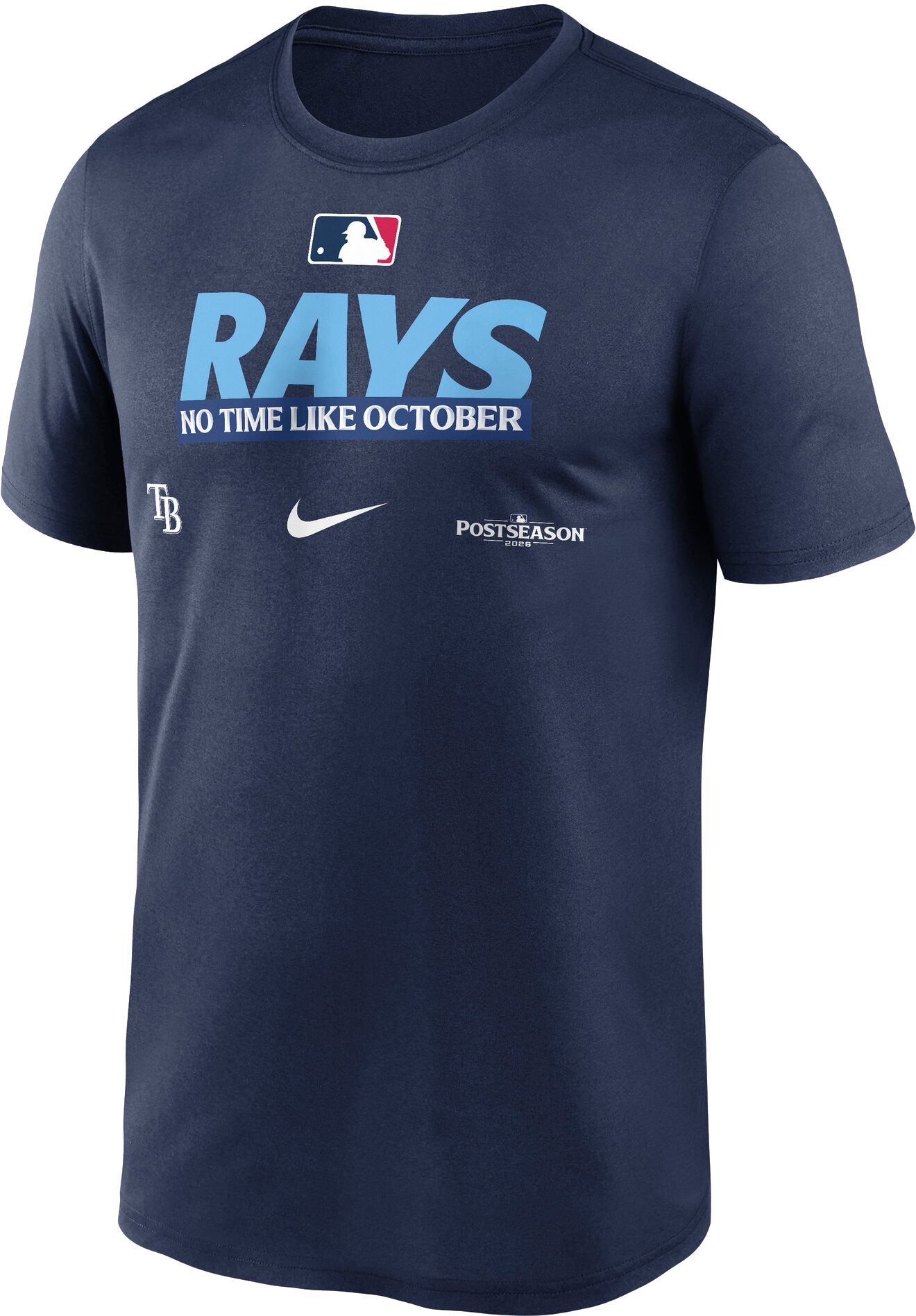 Nike Men's Tampa Bay Rays Postseason Participant 2026 Authentic Collection Legend T-Shirt