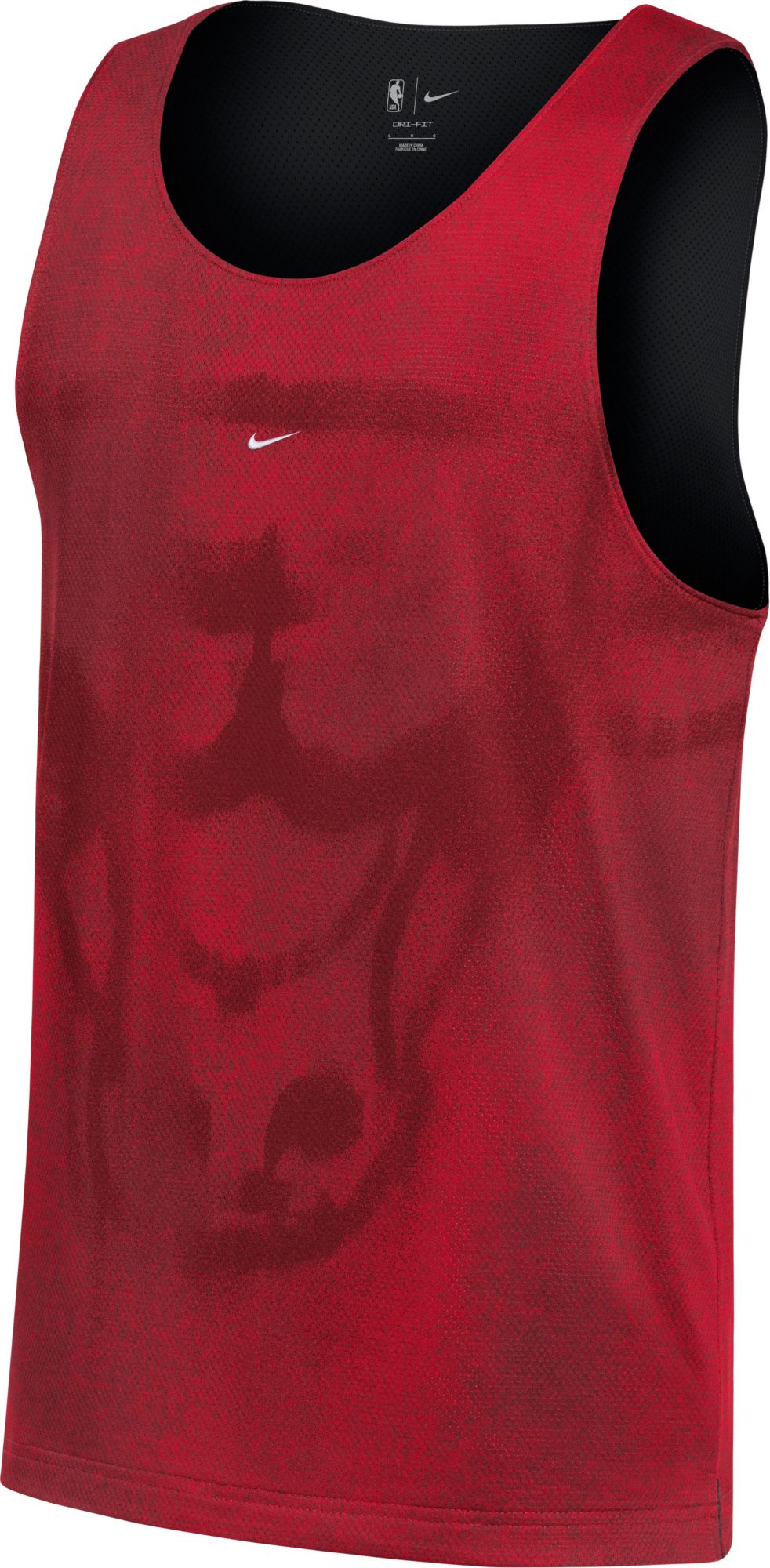 Nike Adult Chicago Bulls Worn With Obsession Mesh Basketball Jersey