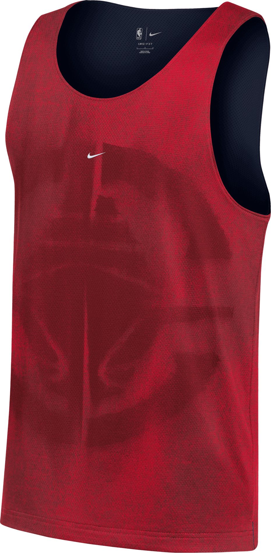 Nike Adult Los Angeles Clippers Worn With Obsession Standard Issue Mesh Basketball Jersey, Men's, Medium, Red