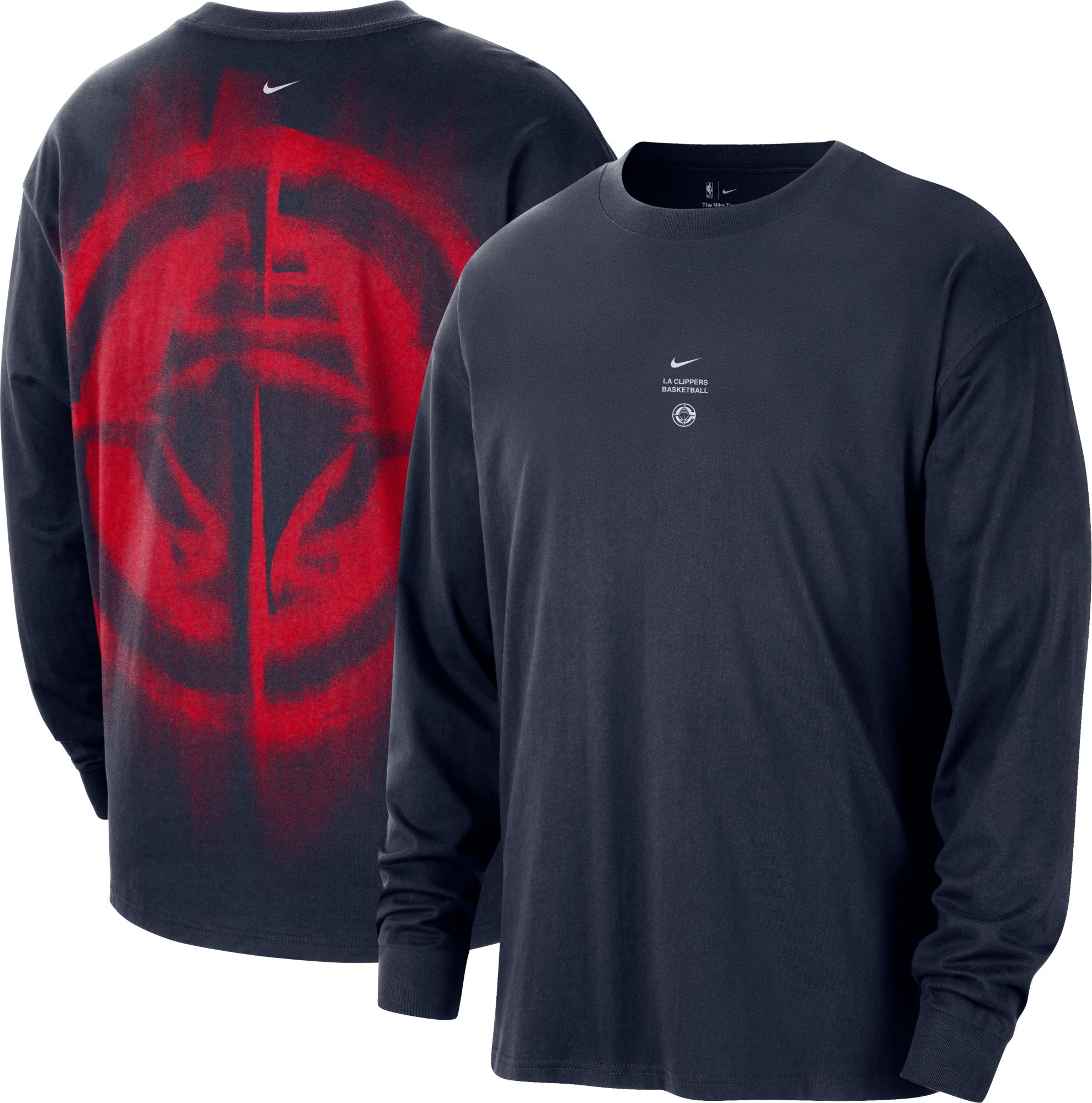 Nike Adult Los Angeles Clippers Worn With Obsession Standard Issue Game Long Sleeve Shirt, Men's