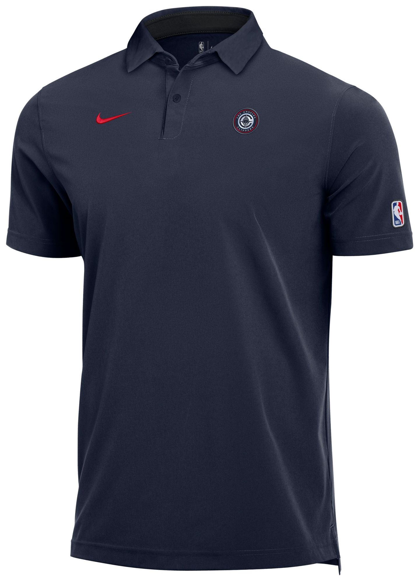 Nike Men's Los Angeles Clippers Navy Staff Polo