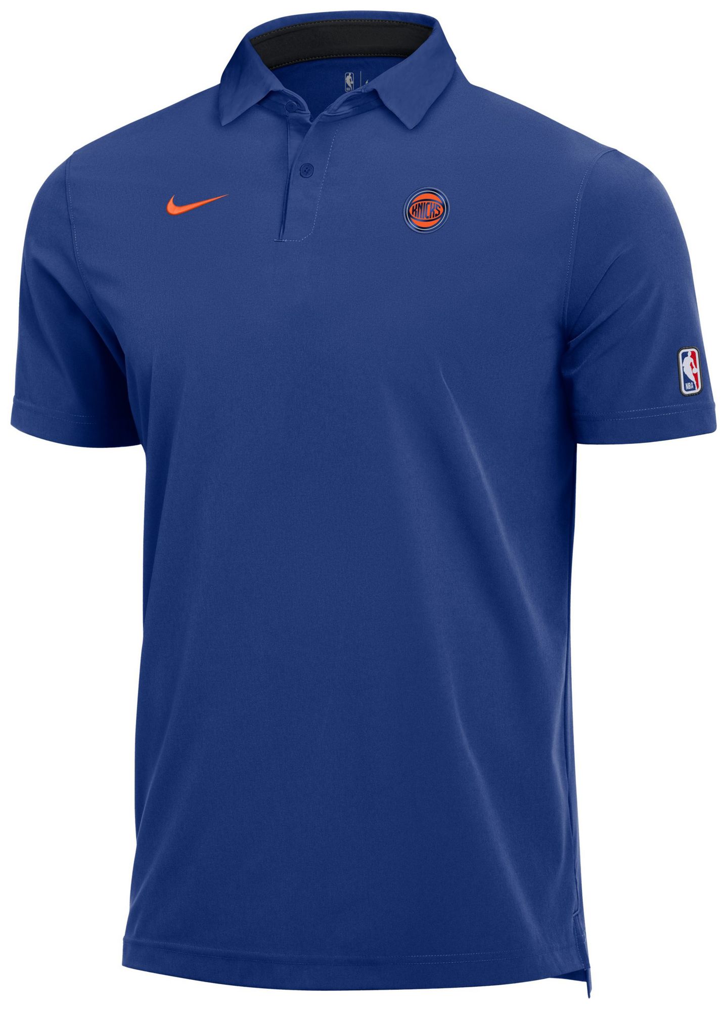 Nike Men's New York Knicks Blue Staff Polo