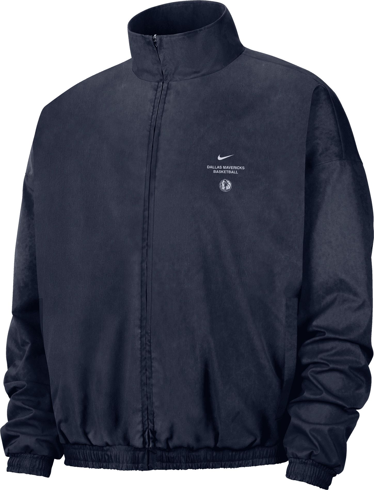 Nike Adult Dallas Mavericks Worn With Obsession Standard Issue Game Theater Calm Woven Jacket