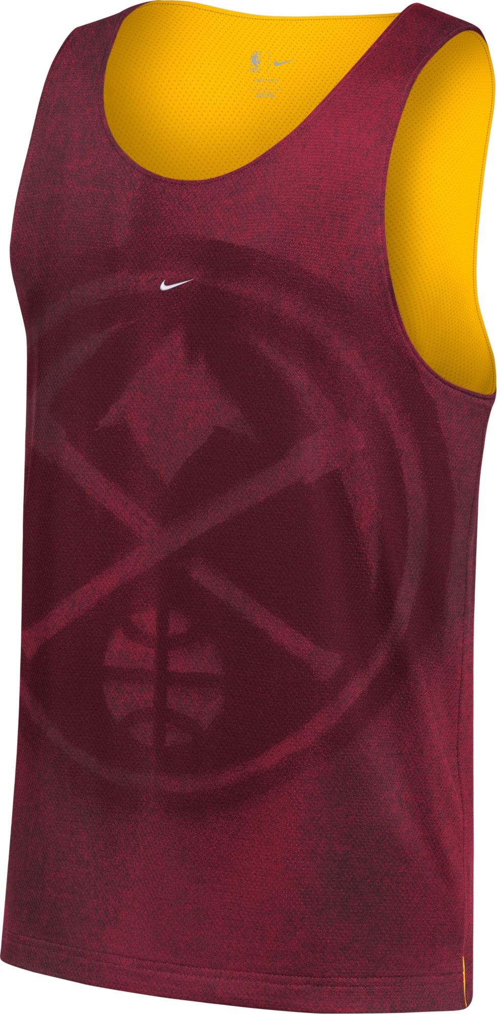 Nike Adult Denver Nuggets Worn With Obsession Standard Issue Mesh Basketball Jersey