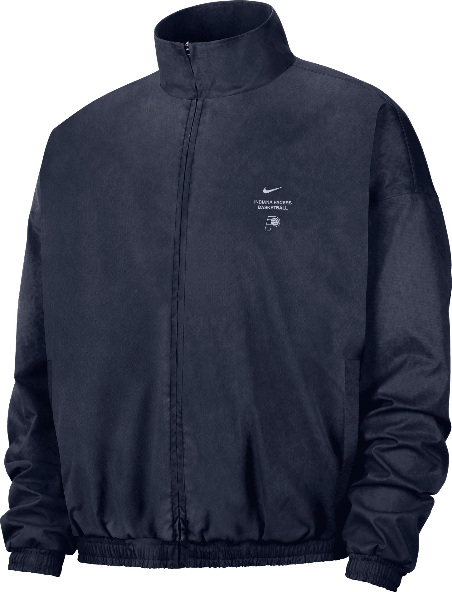 Nike Adult Indiana Pacers Worn With Obsession Standard Issue Game Theater Calm Woven Jacket