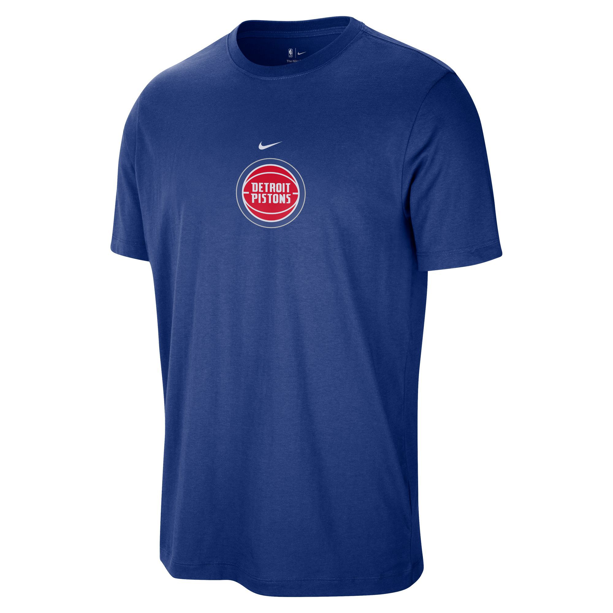 Nike Men's Detroit Pistons Blue T-Shirt