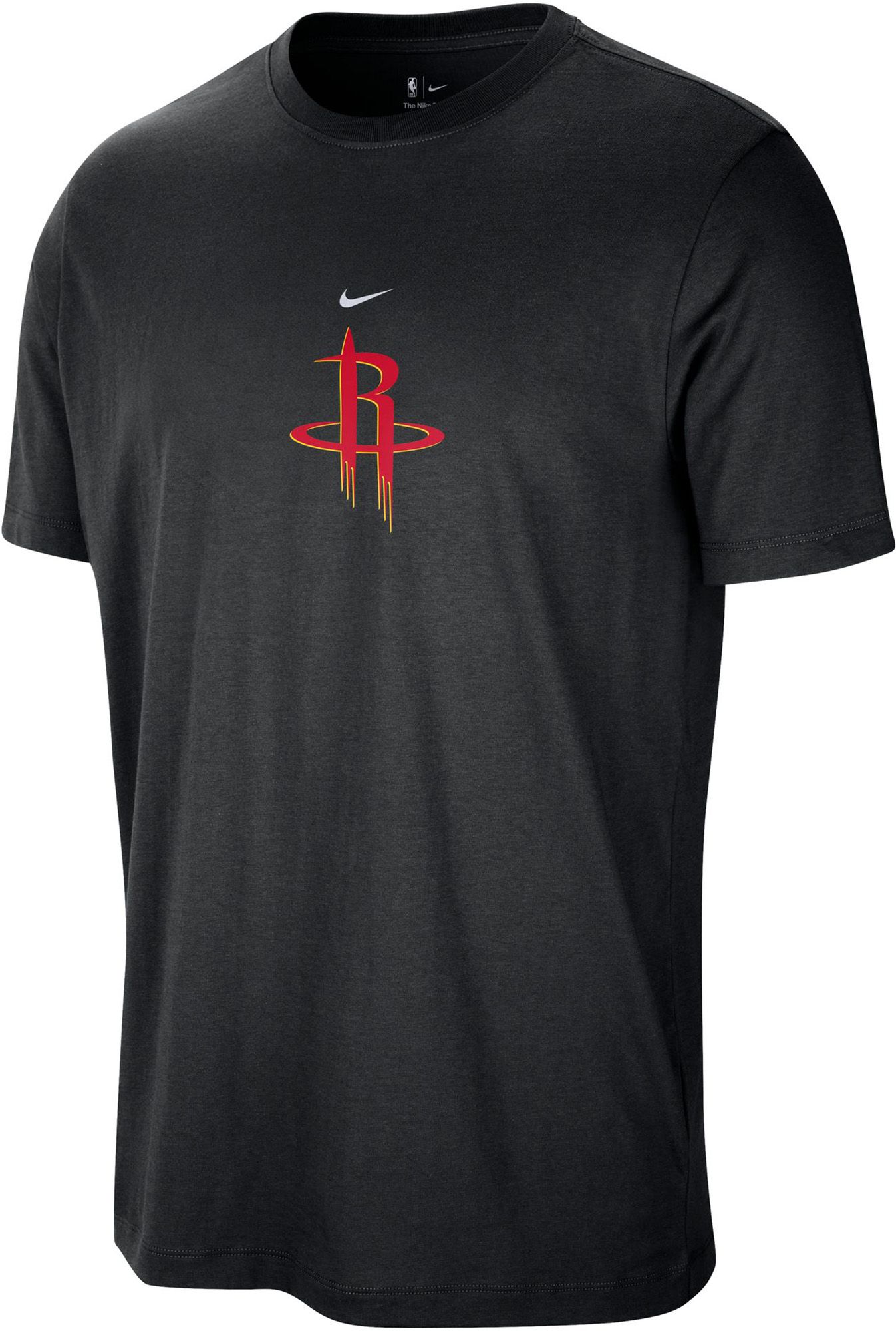Nike Men's Houston Rockets Black T-Shirt