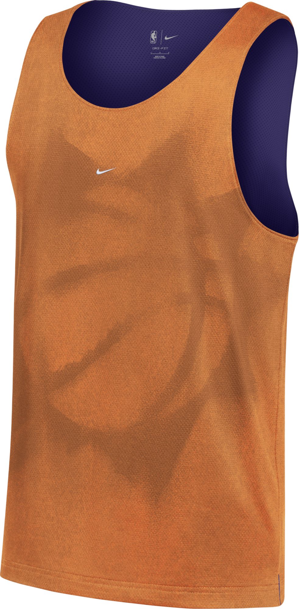 Nike Adult Phoenix Suns Worn With Obsession Standard Issue Mesh Basketball Jersey