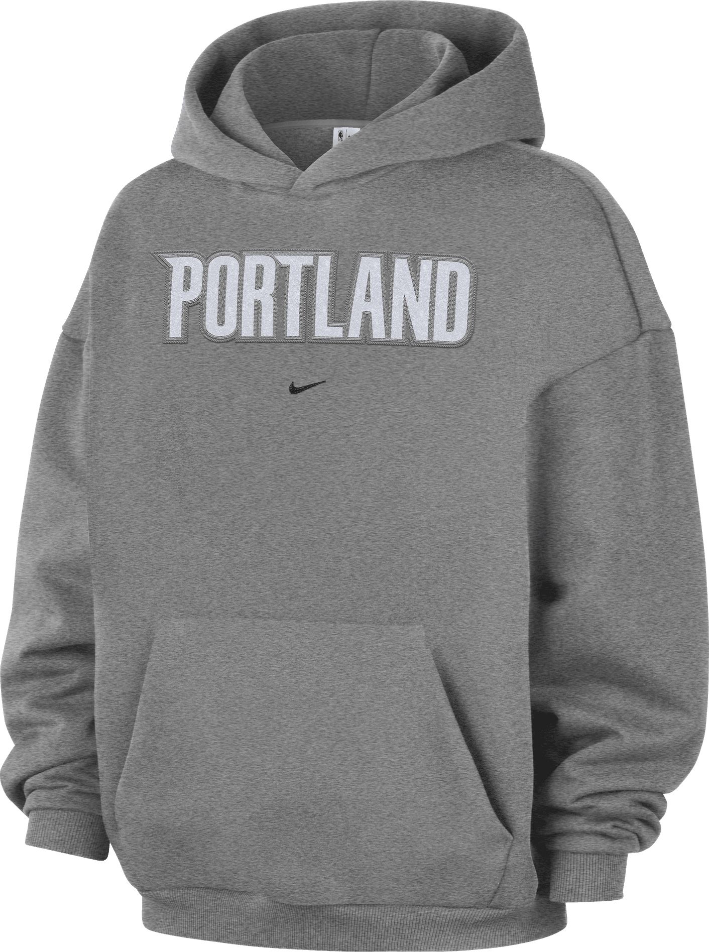 Nike Adult Portland Trail Blazers Worn With Obsession Standard Issue Wordmark Hoodie