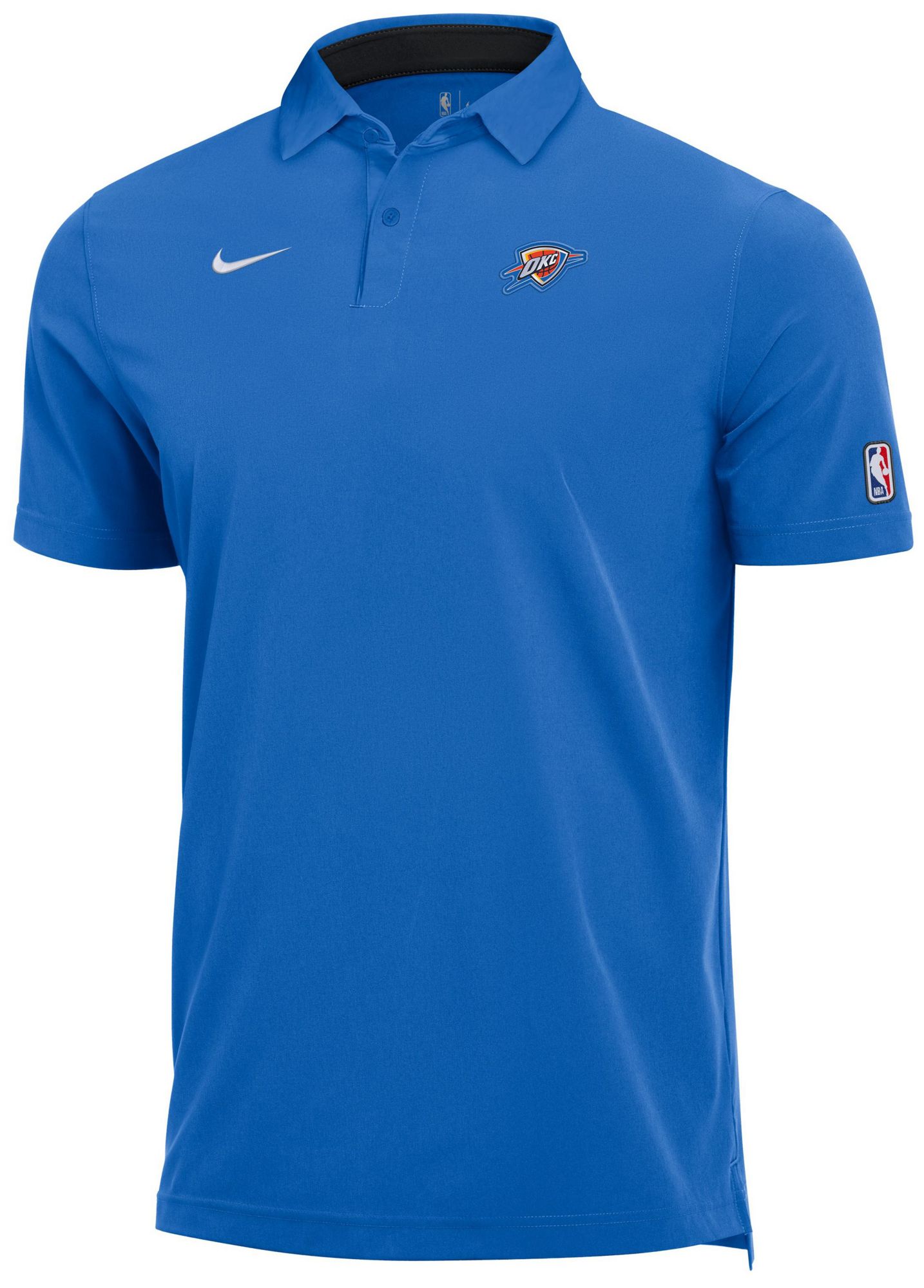 Nike Men's Oklahoma City Thunder Blue Staff Polo