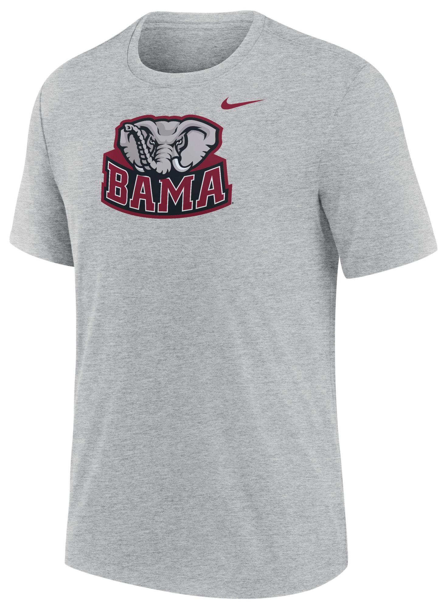 Nike Men's Alabama Crimson Tide Dark Grey Heather Triblend Alternate Logo T-Shirt