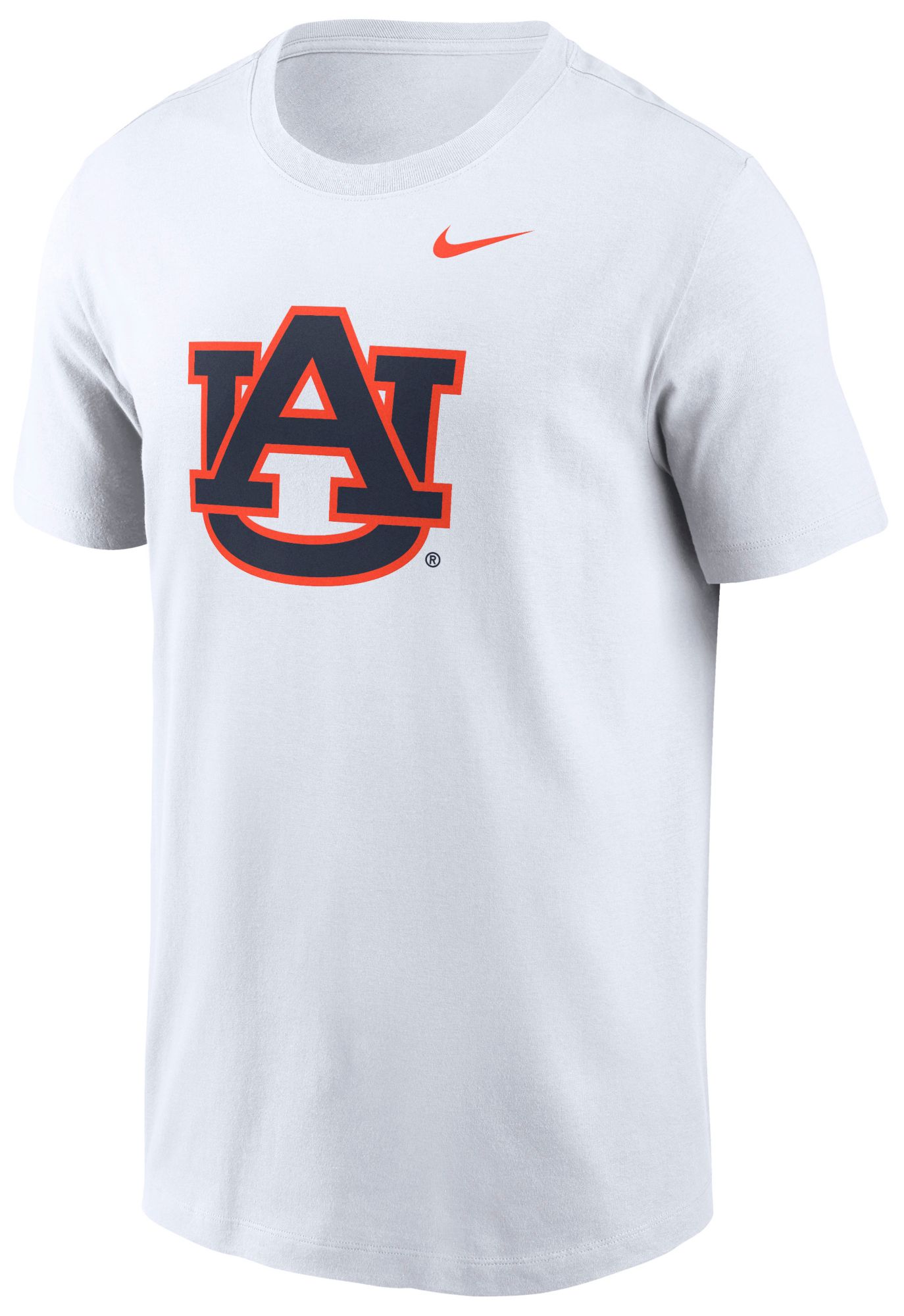 Nike Men's Auburn Tigers White Primary Logo T-Shirt