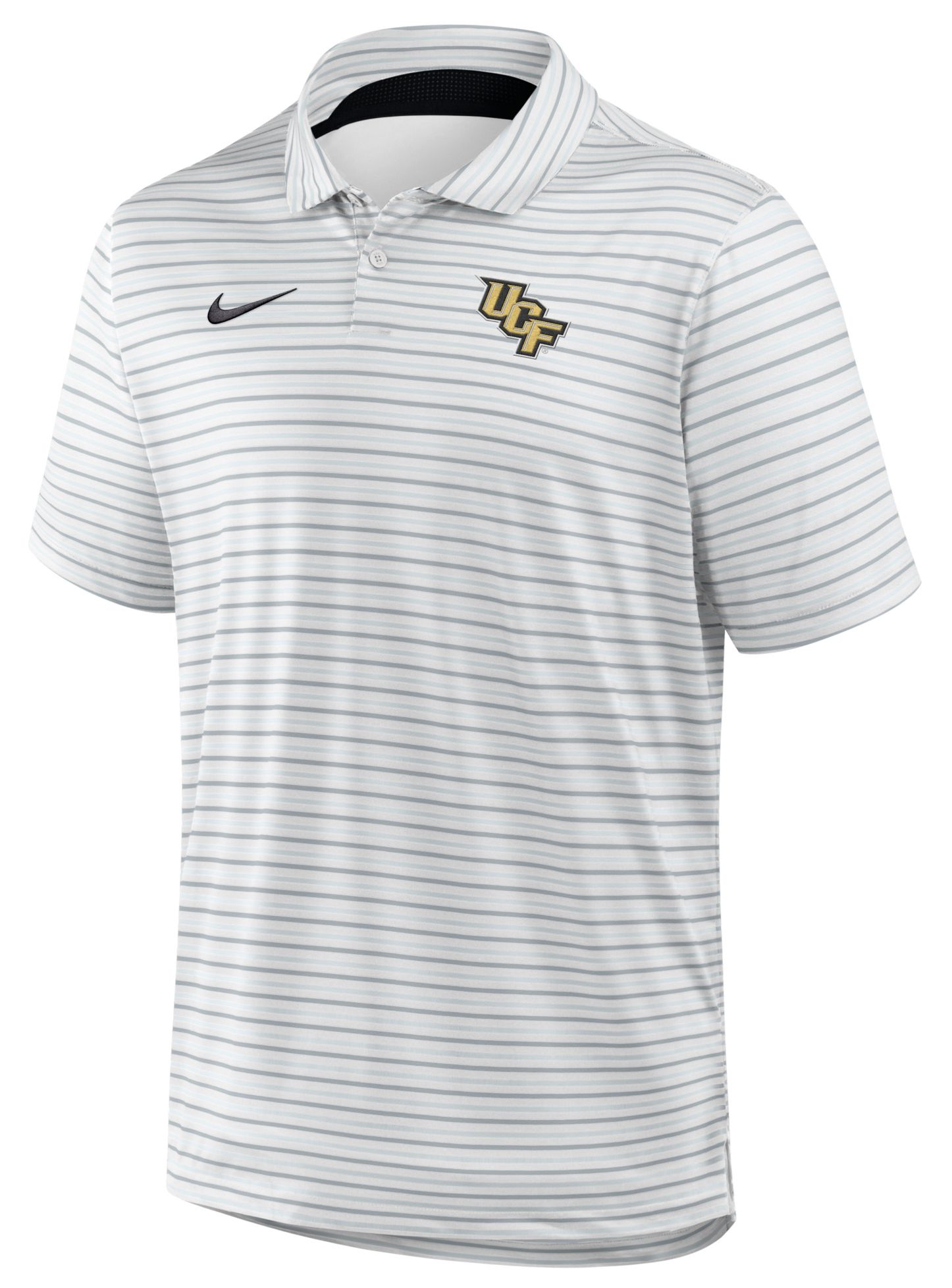 Nike Men's UCF Knights White Dri-FIT Tour Polo