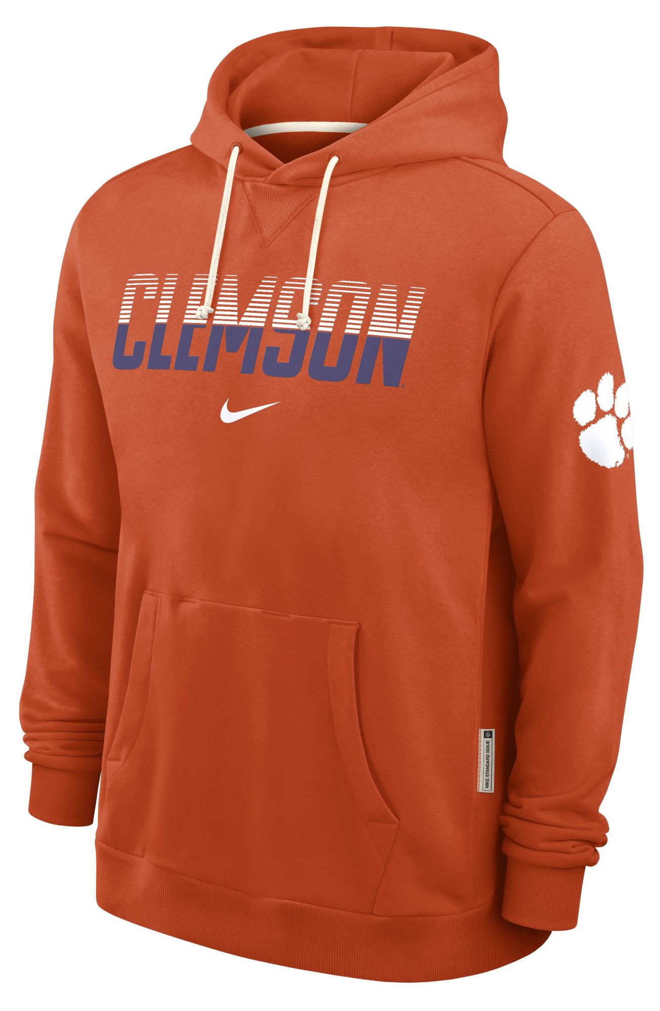 Nike Men's Clemson Tigers University Orange Standard Issue Hoodie