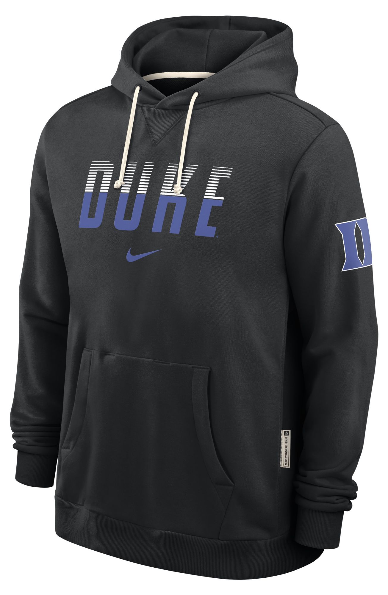 Nike Men's Duke Blue Devils Black Standard Issue Hoodie