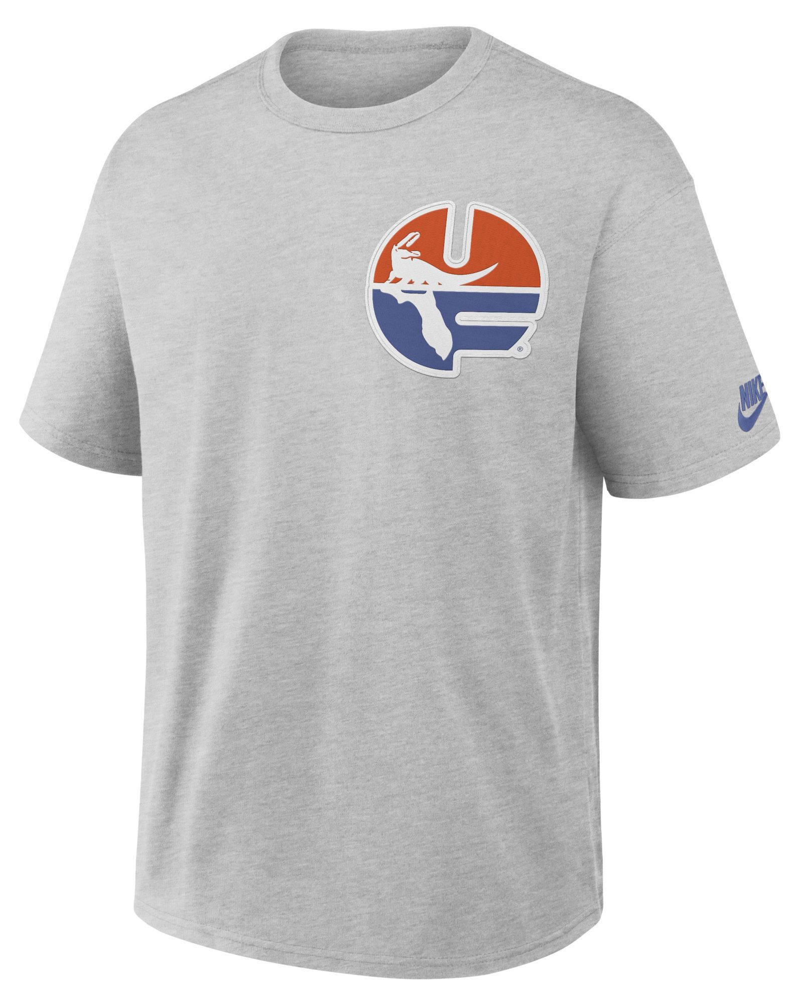 Nike Men's Florida Gators Grey Heather Set On Max90 Legacy T-Shirt