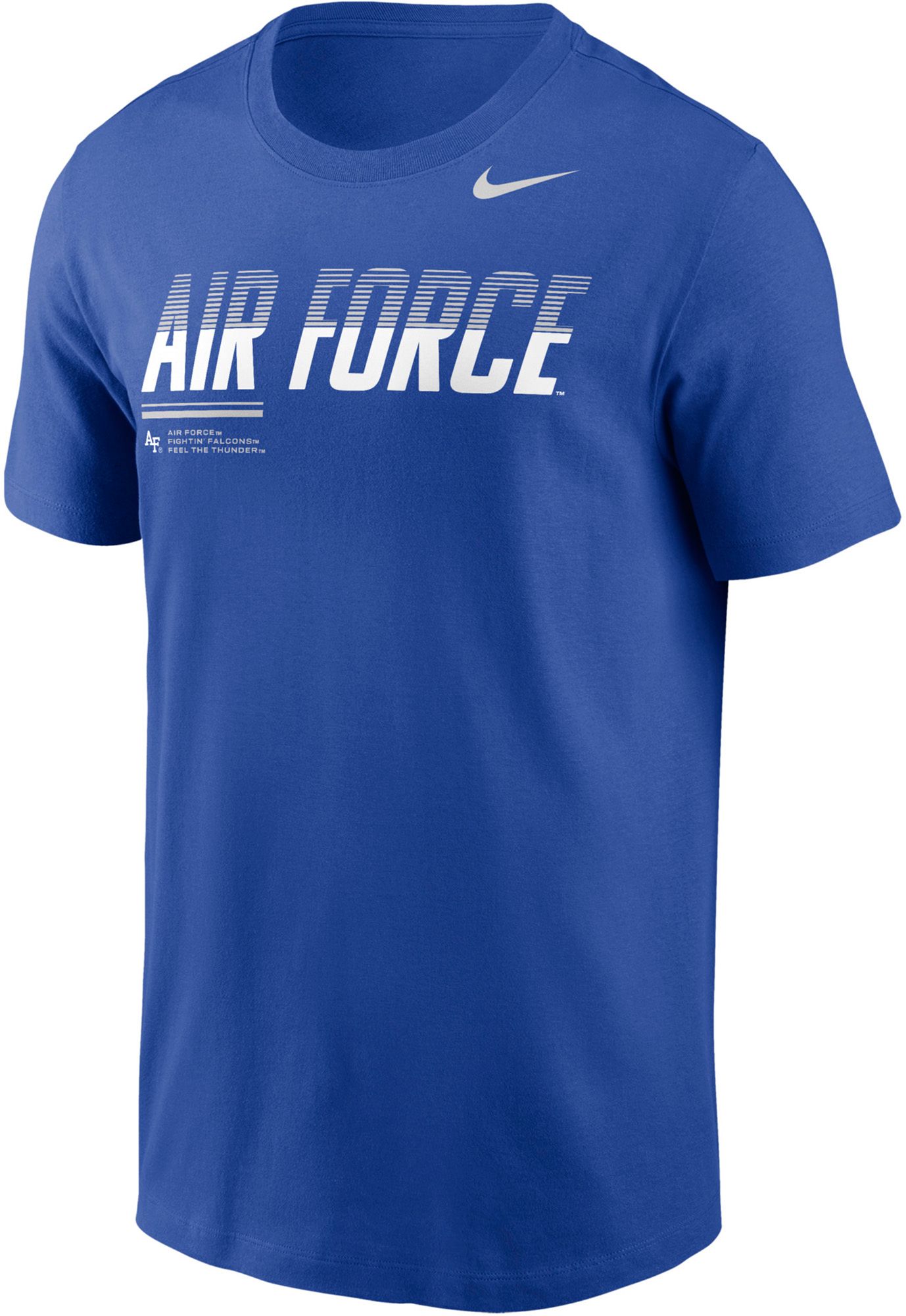 Nike Men's Air Force Falcons Royal Legend Kinetic T-Shirt