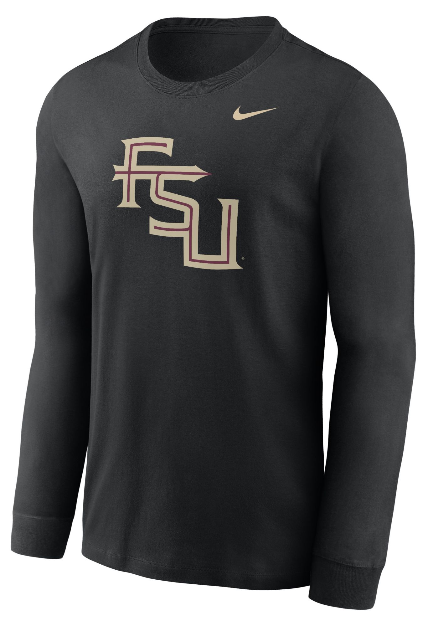 Nike Men's Florida State Seminoles Black Long Sleeve Shirt