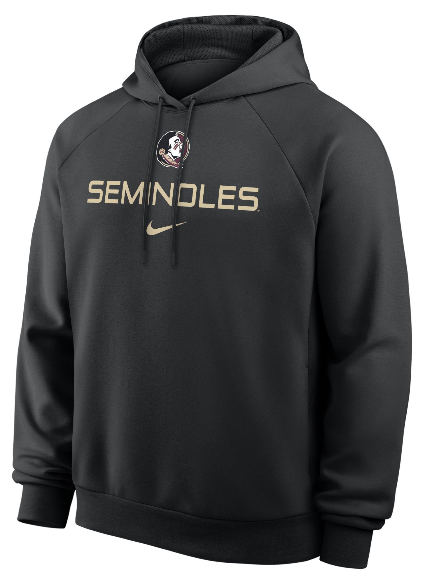 Nike Men's Florida State Seminoles Black Dri-FIT Primary Fleece Hoodie