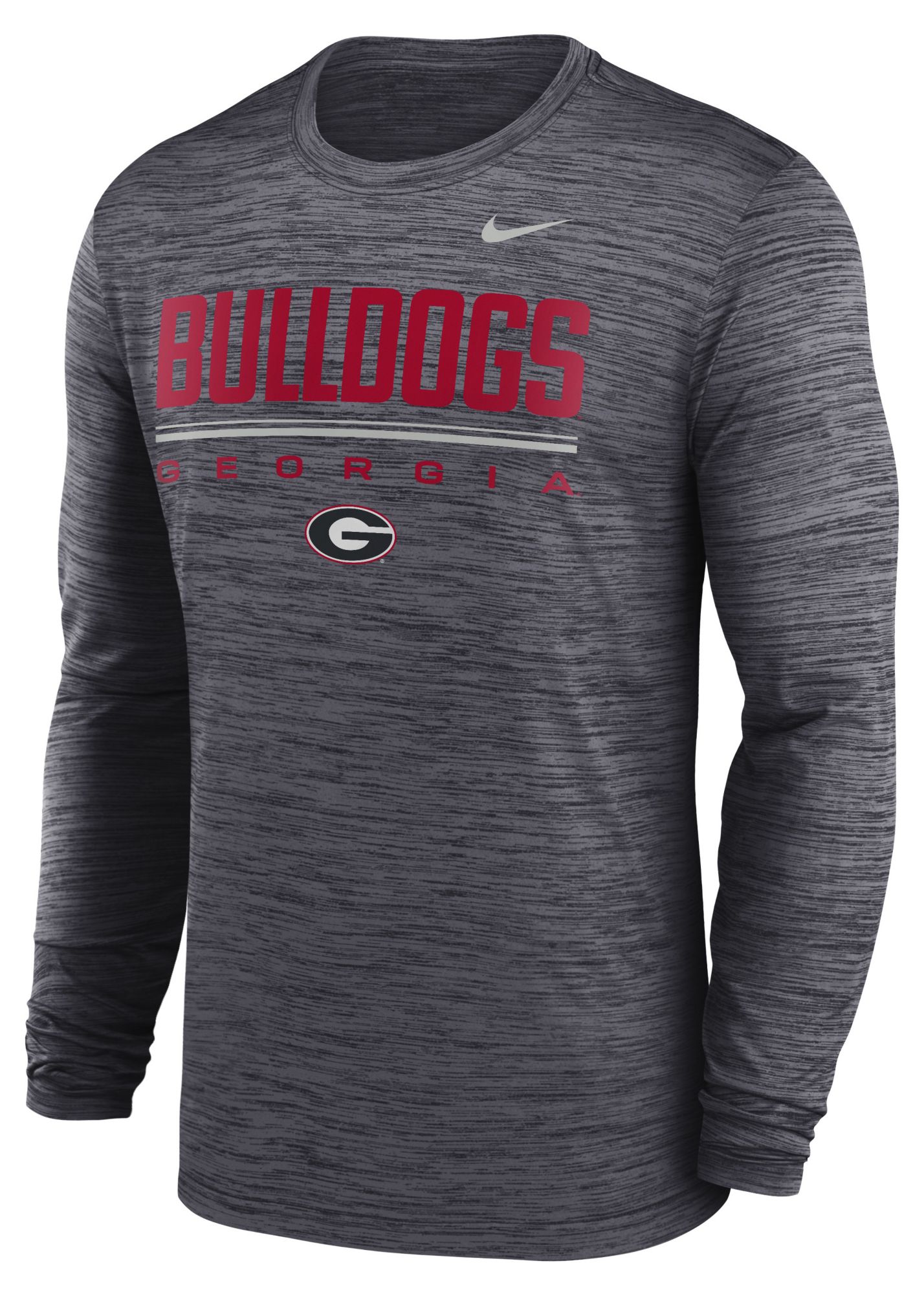 Nike Adult Georgia Bulldogs Dri-FIT Velocity Long Sleeve Shirt