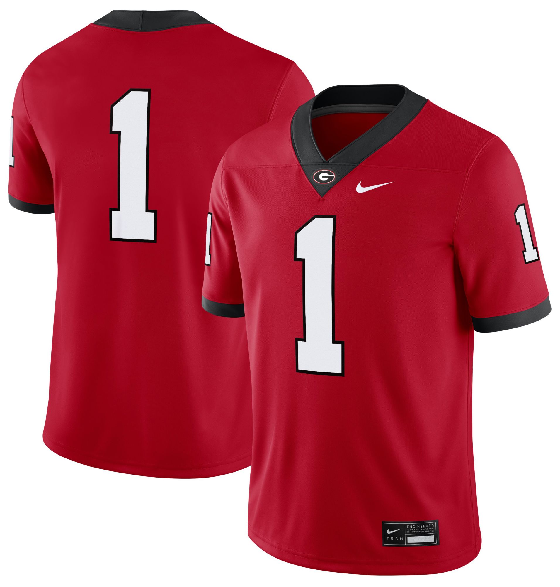 Nike Men's Georgia Bulldogs University Red Home Football Jersey