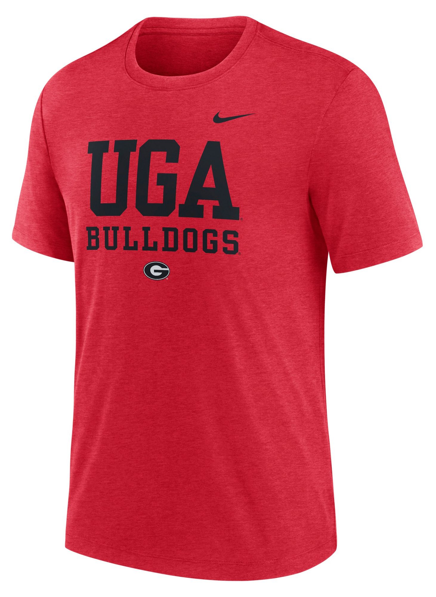 Nike Men's Georgia Bulldogs Red Heather T-Shirt