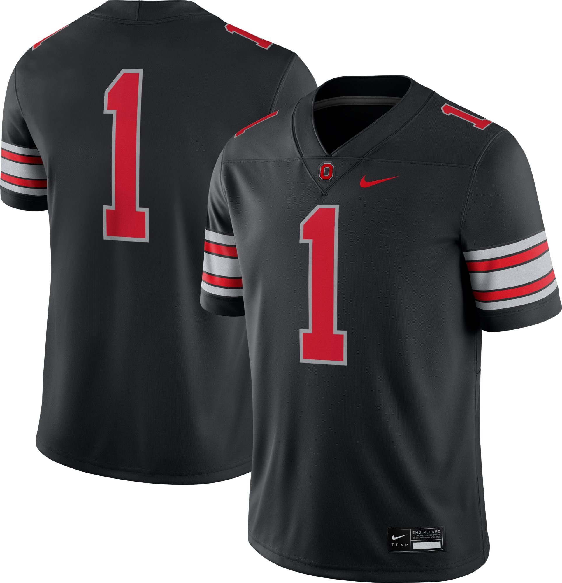 Nike Men's Ohio State Buckeyes #1 Alternate Replica Football Jersey