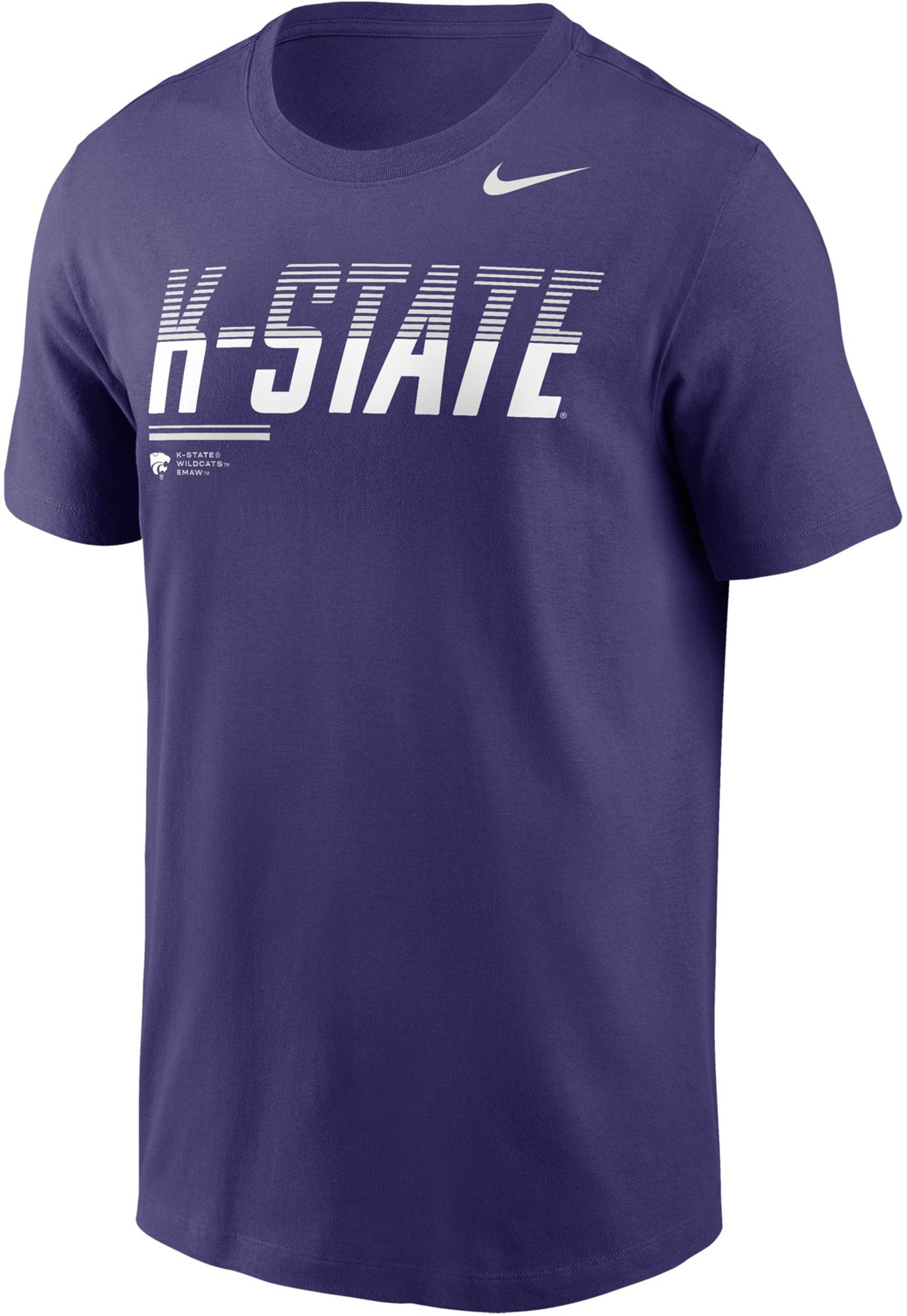 Nike Men's Kansas State Wildcats Purple Legend Kinetic T-Shirt