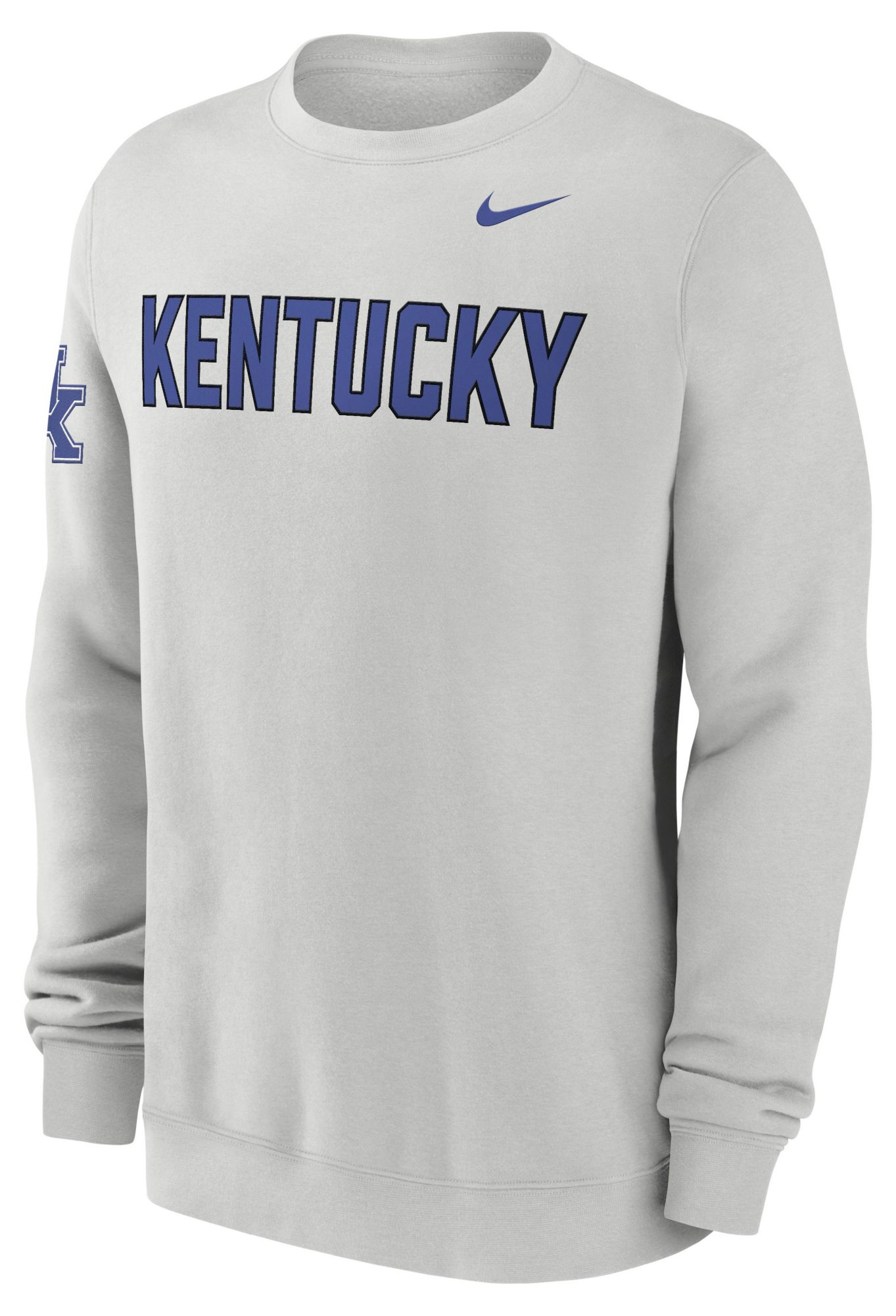 Nike Men's Kentucky Wildcats Photon Dust Club Crewneck Sweatshirt
