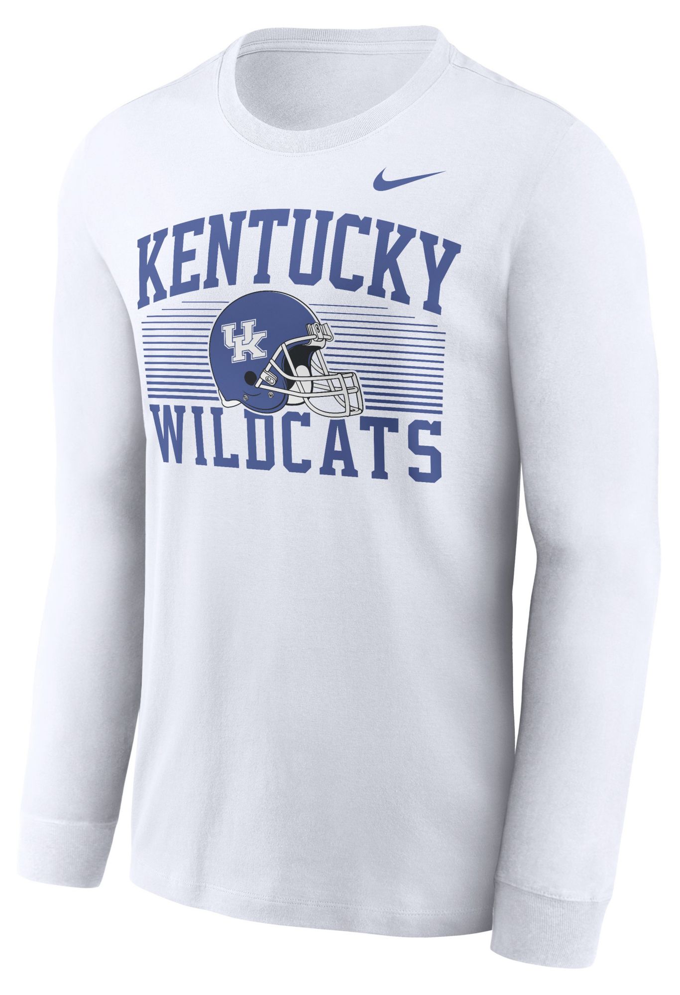 Nike Men's Kentucky Wildcats White Long Sleeve Shirt