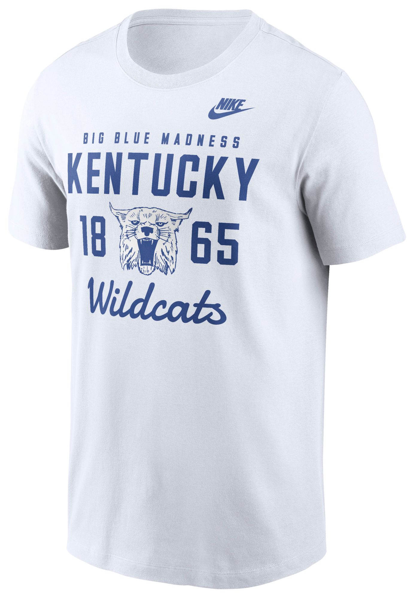 Nike Men's Kentucky Wildcats White Legacy Stacked T-Shirt