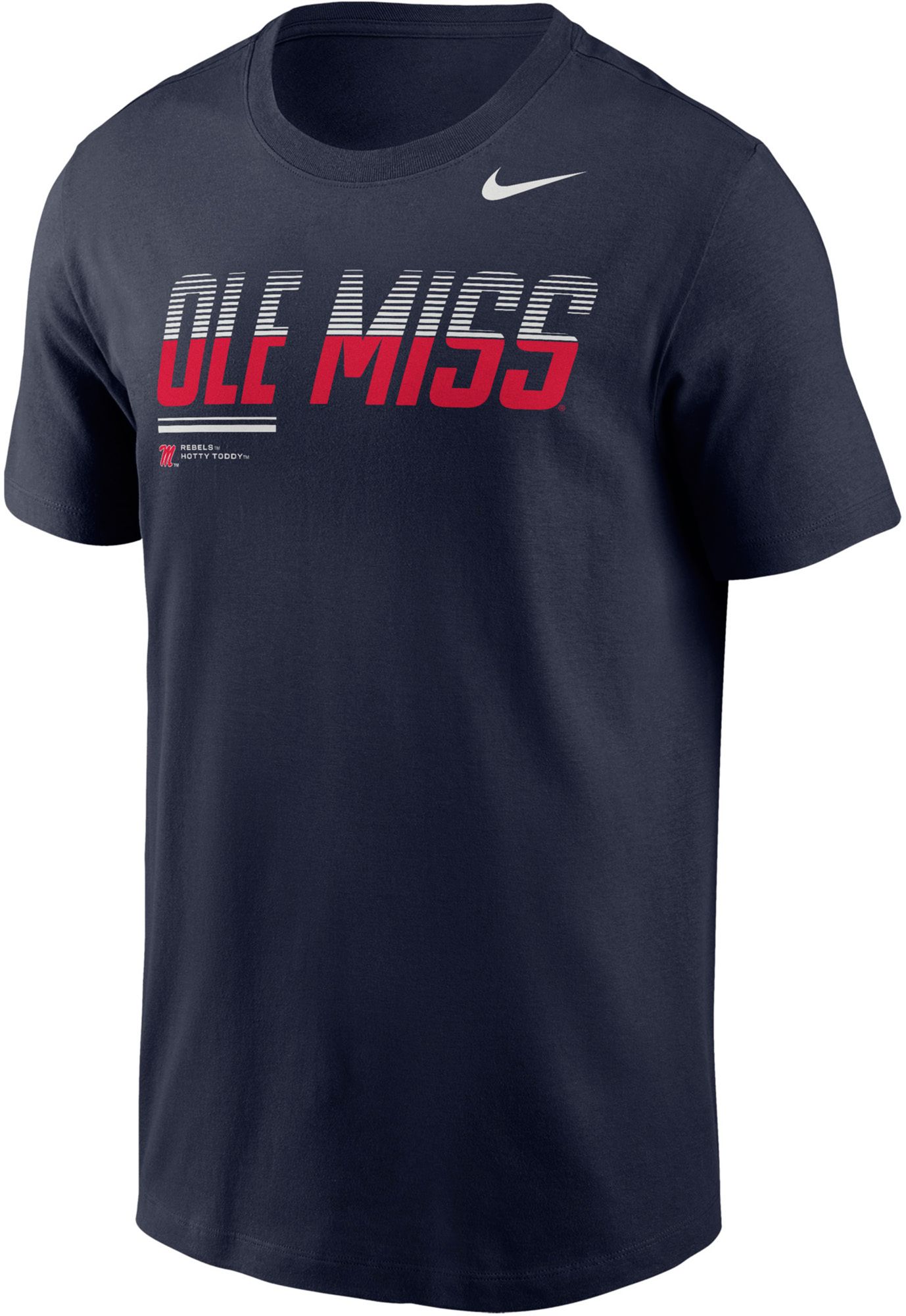 Nike Men's Ole Miss Rebels Navy Legend Kinetic T-Shirt