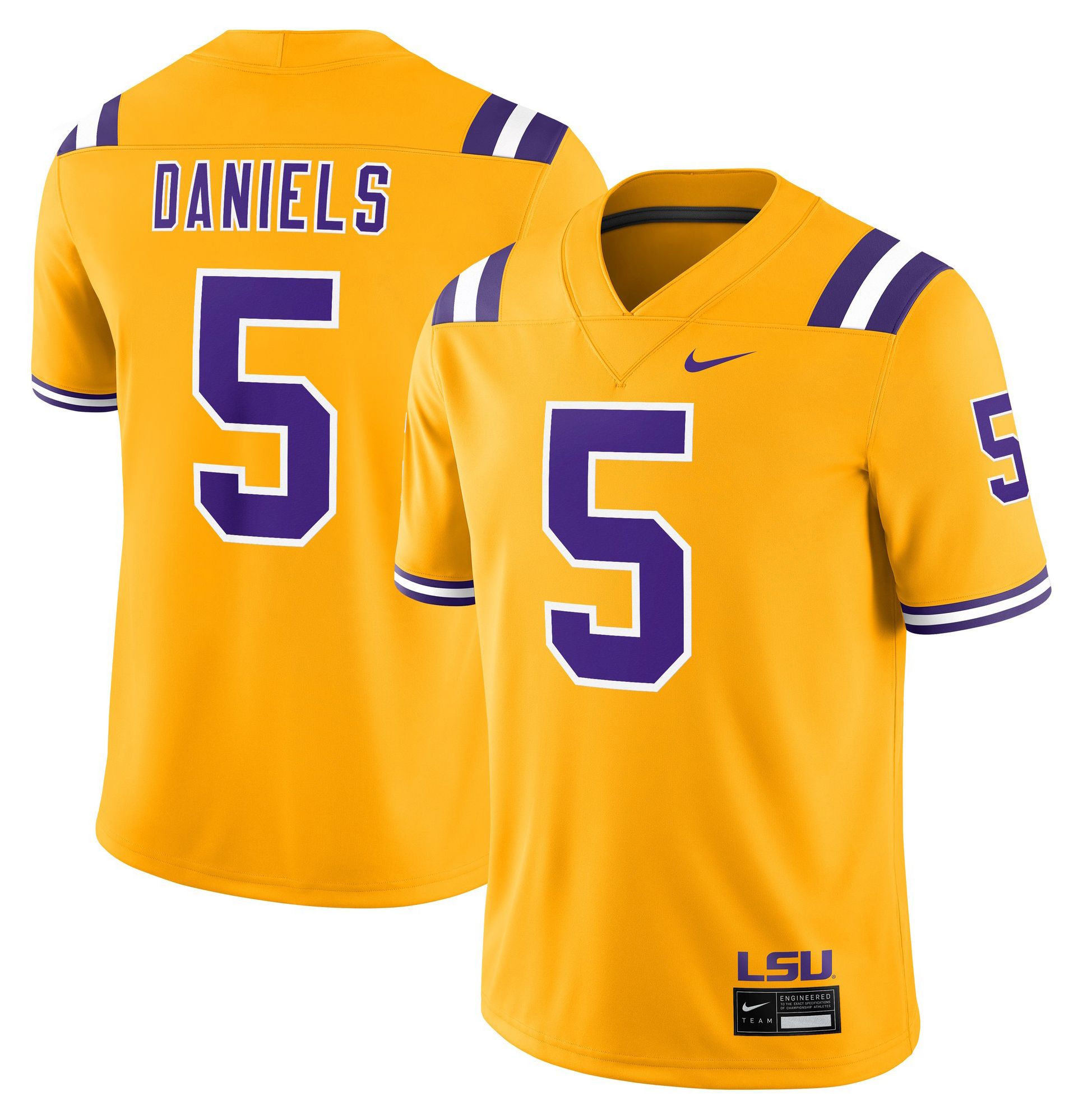Nike Men's LSU Tigers University Gold Jersey