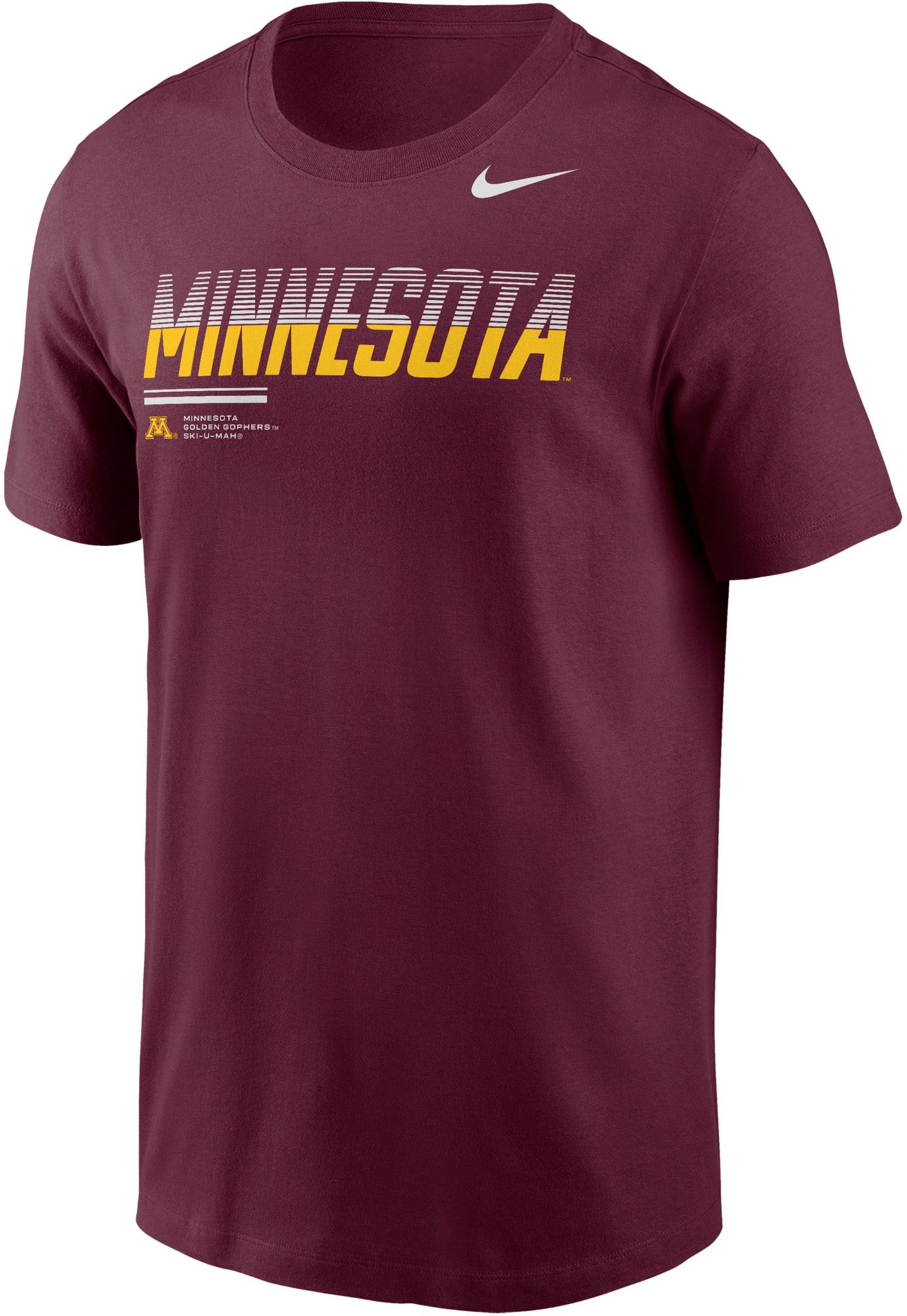 Nike Men's Minnesota Golden Gophers Maroon Legend Kinetic T-Shirt