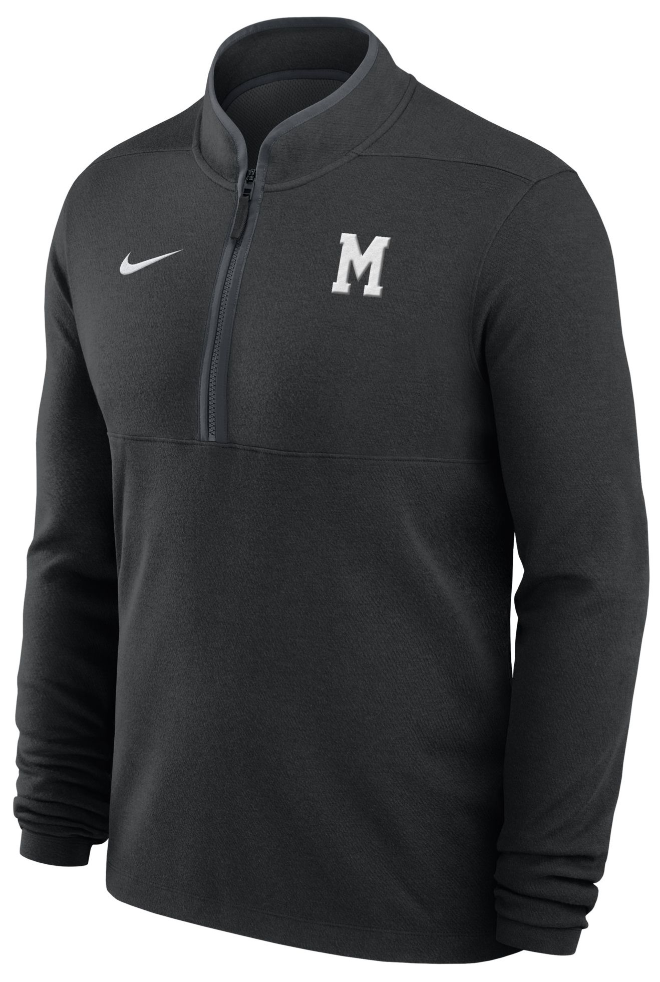 Nike Men's Missouri Tigers Black Football 1/4 Zip Jacket