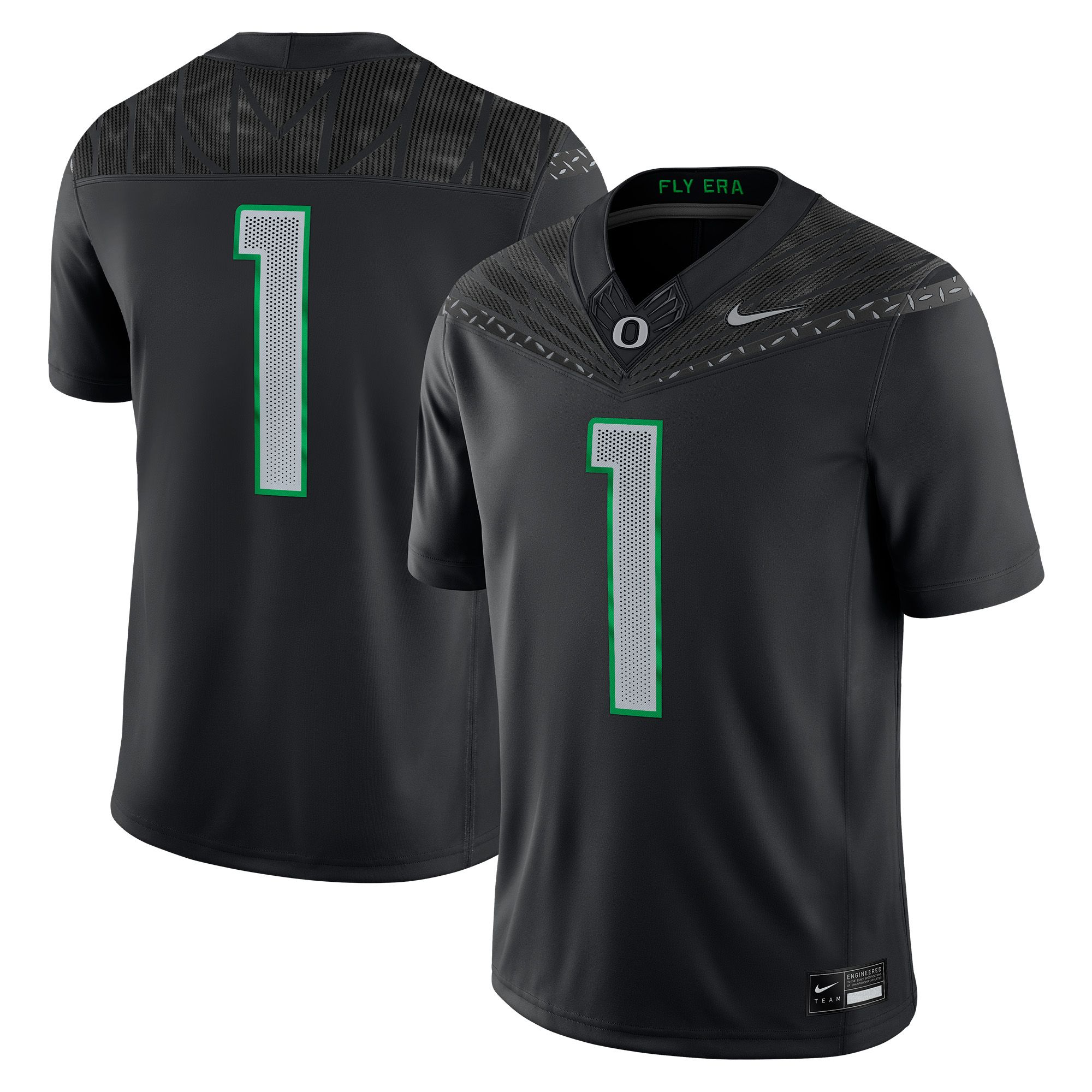 Nike Men's Oregon Ducks Black Limited Edition Jersey