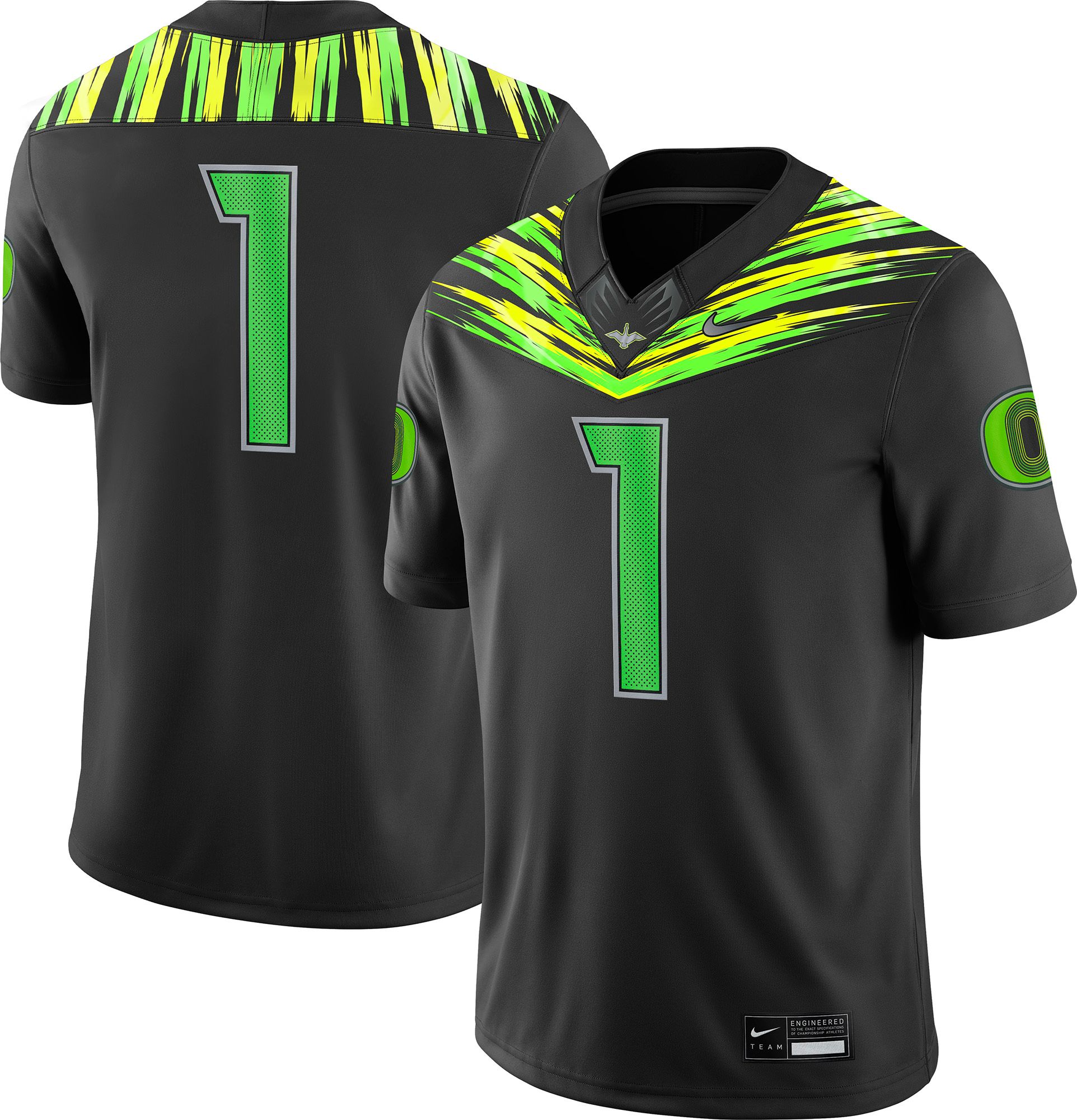 Nike Men's Oregon Ducks Origins Of Speed Alternate Replica Football Jersey