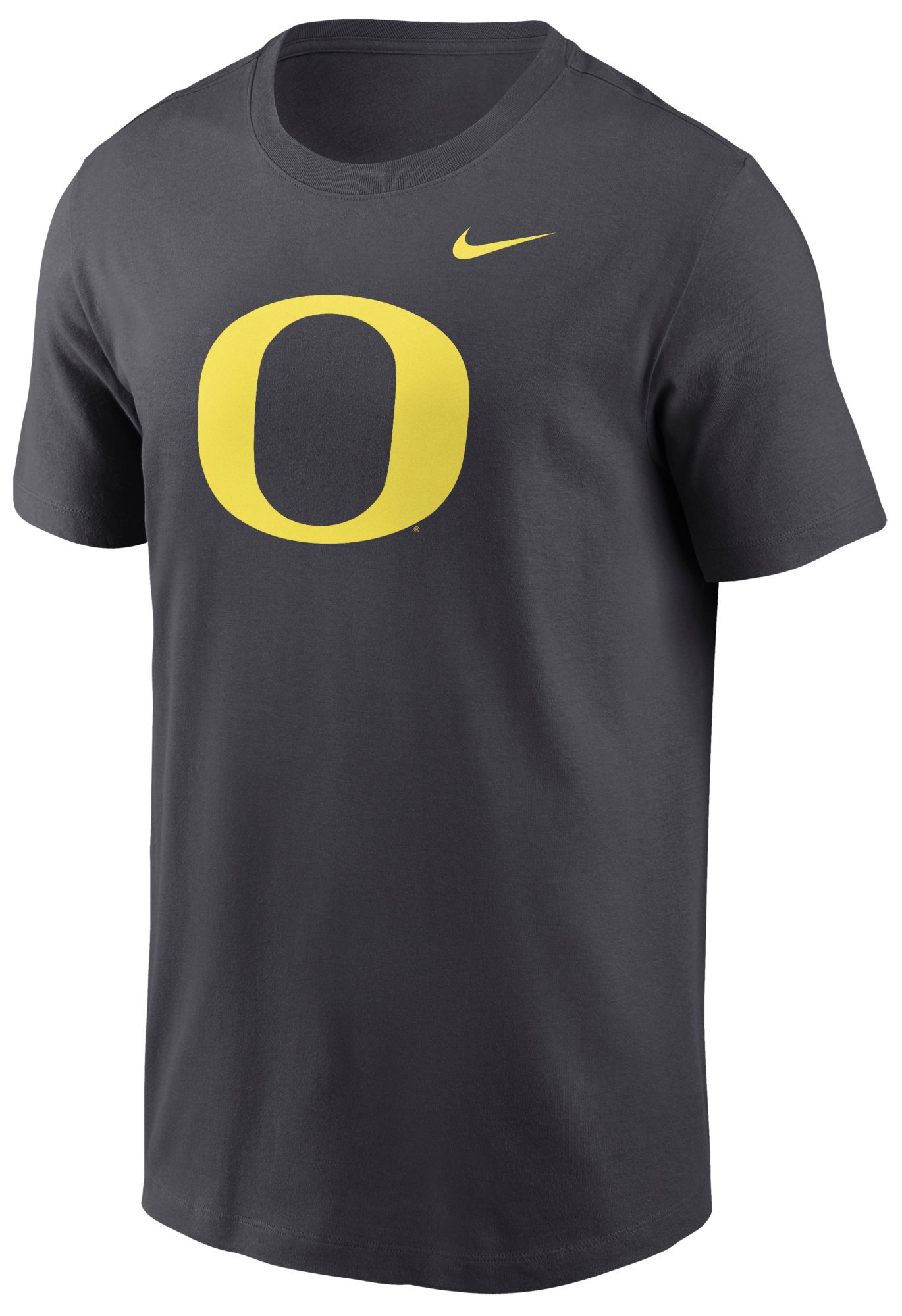 Nike Men's Oregon Ducks Anthracite Primary Logo T-Shirt