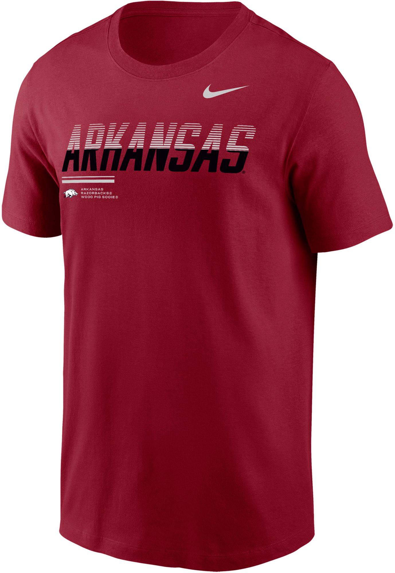 Nike Men's Arkansas Razorbacks Crimson Legend Kinetic T-Shirt