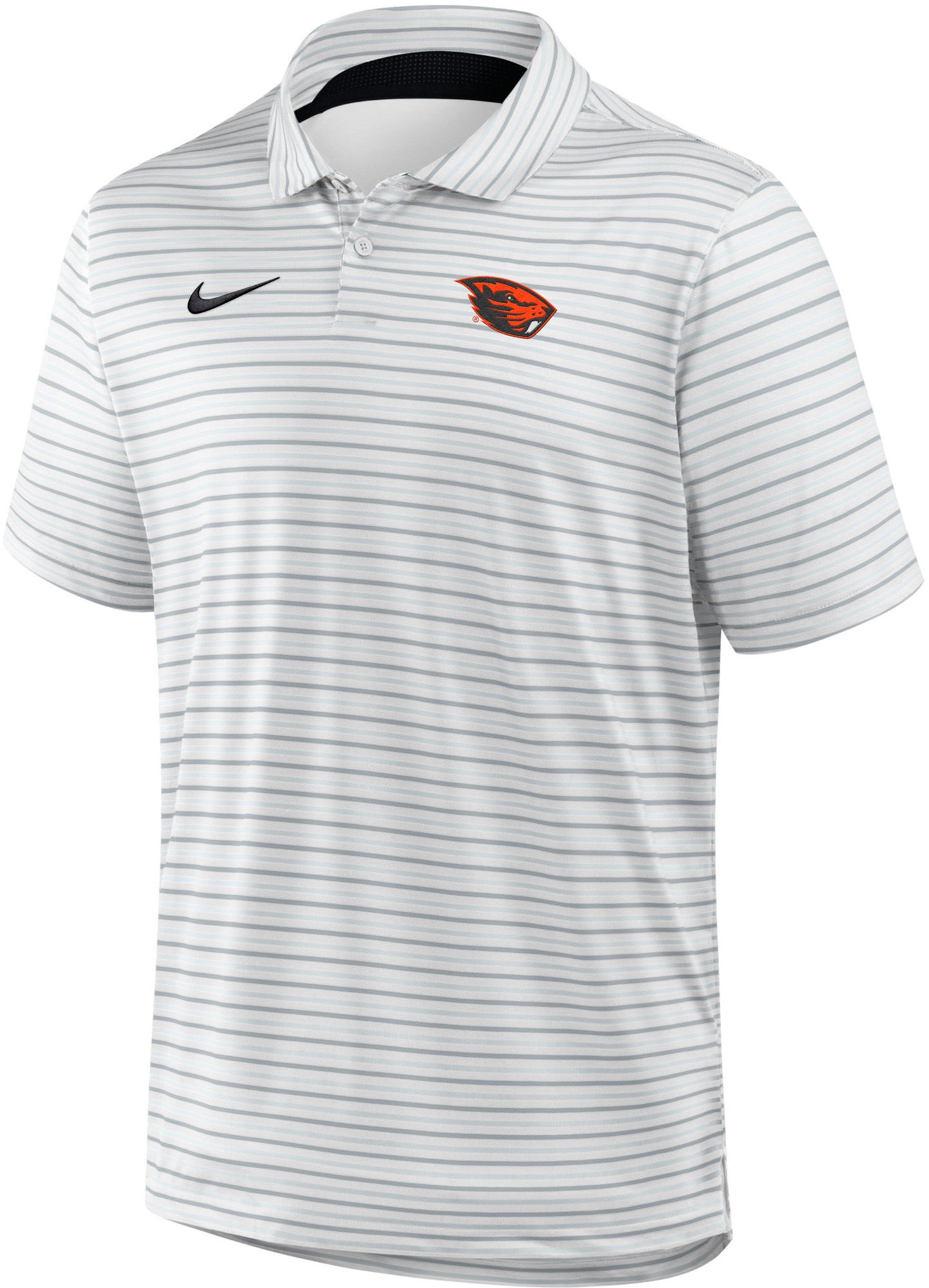 Nike Men's Oregon State Beavers White Dri-FIT Tour Polo