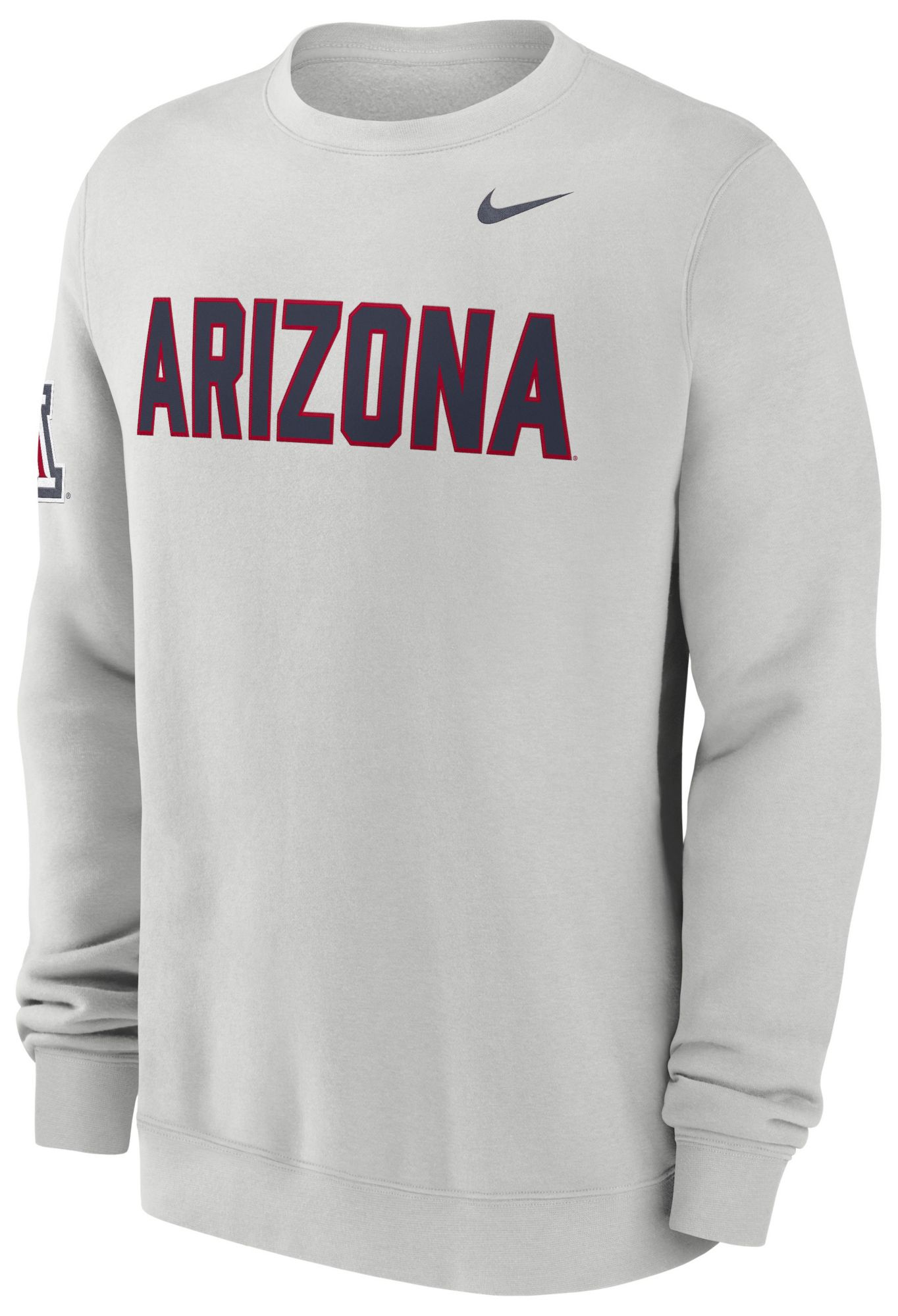Nike Men's Arizona Wildcats Photon Dust Club Crewneck Sweatshirt