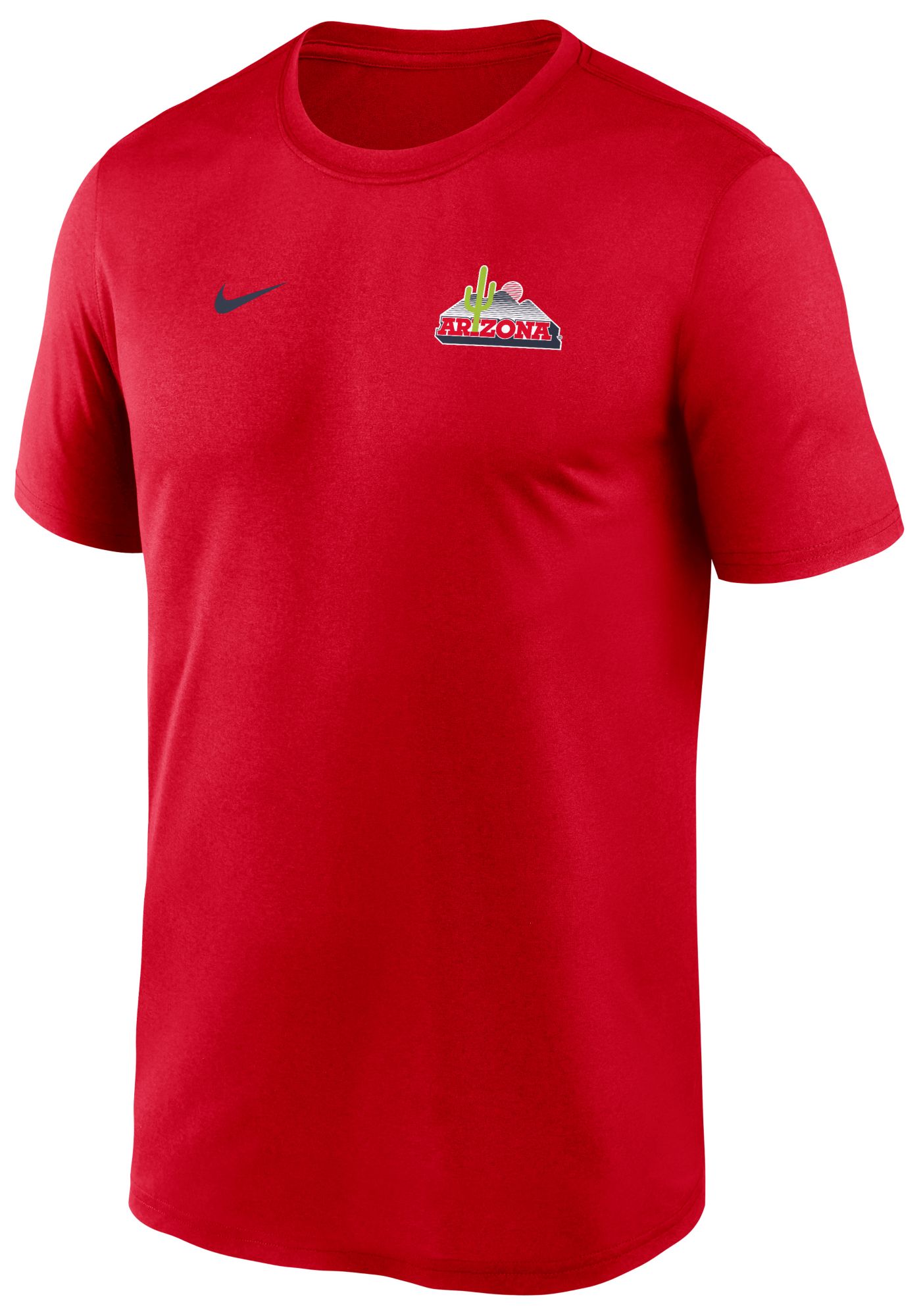 Nike Men's Arizona Wildcats University Red Small Logo Legend T-Shirt