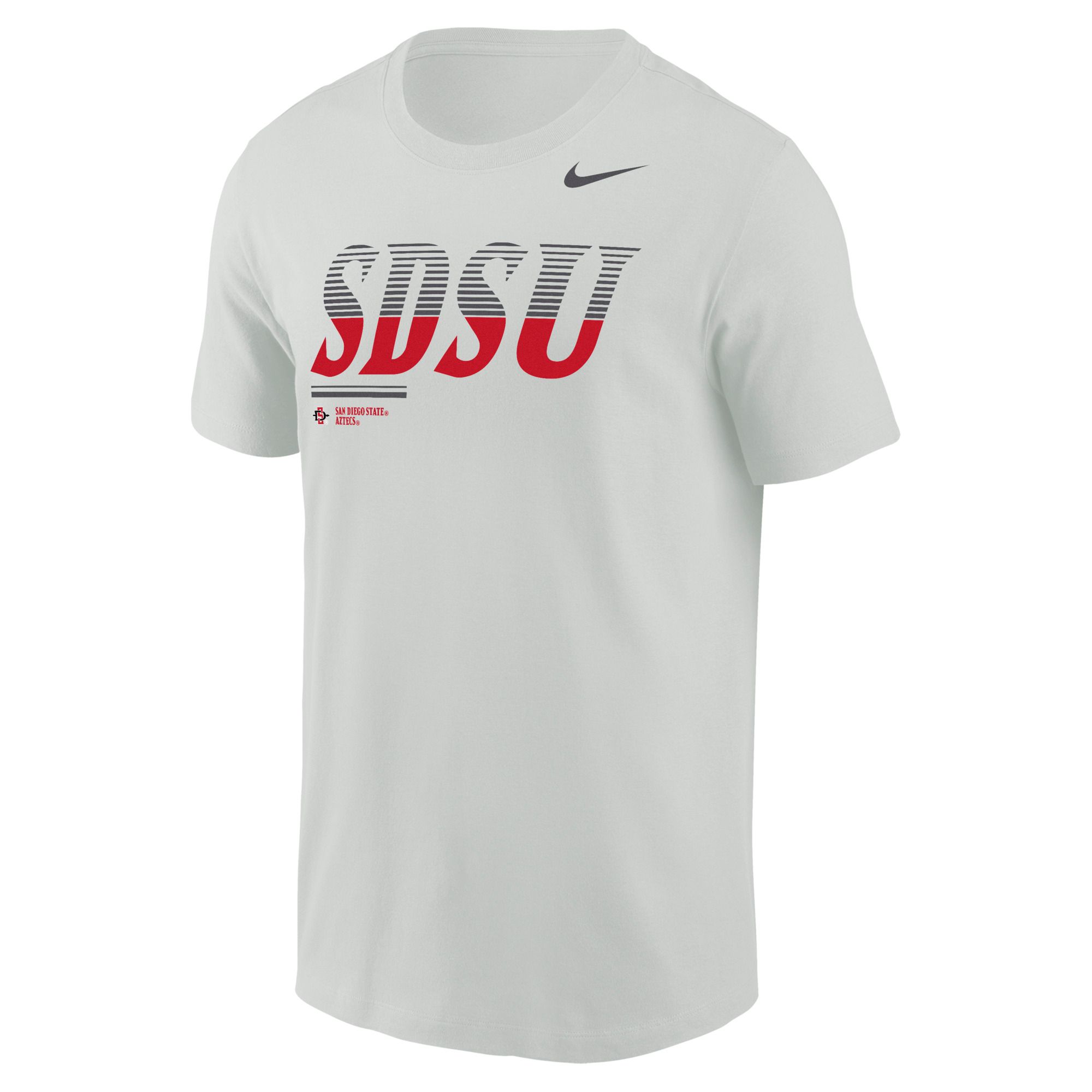 Nike Men's San Diego State Aztecs Gray Legend Kinetic T-Shirt
