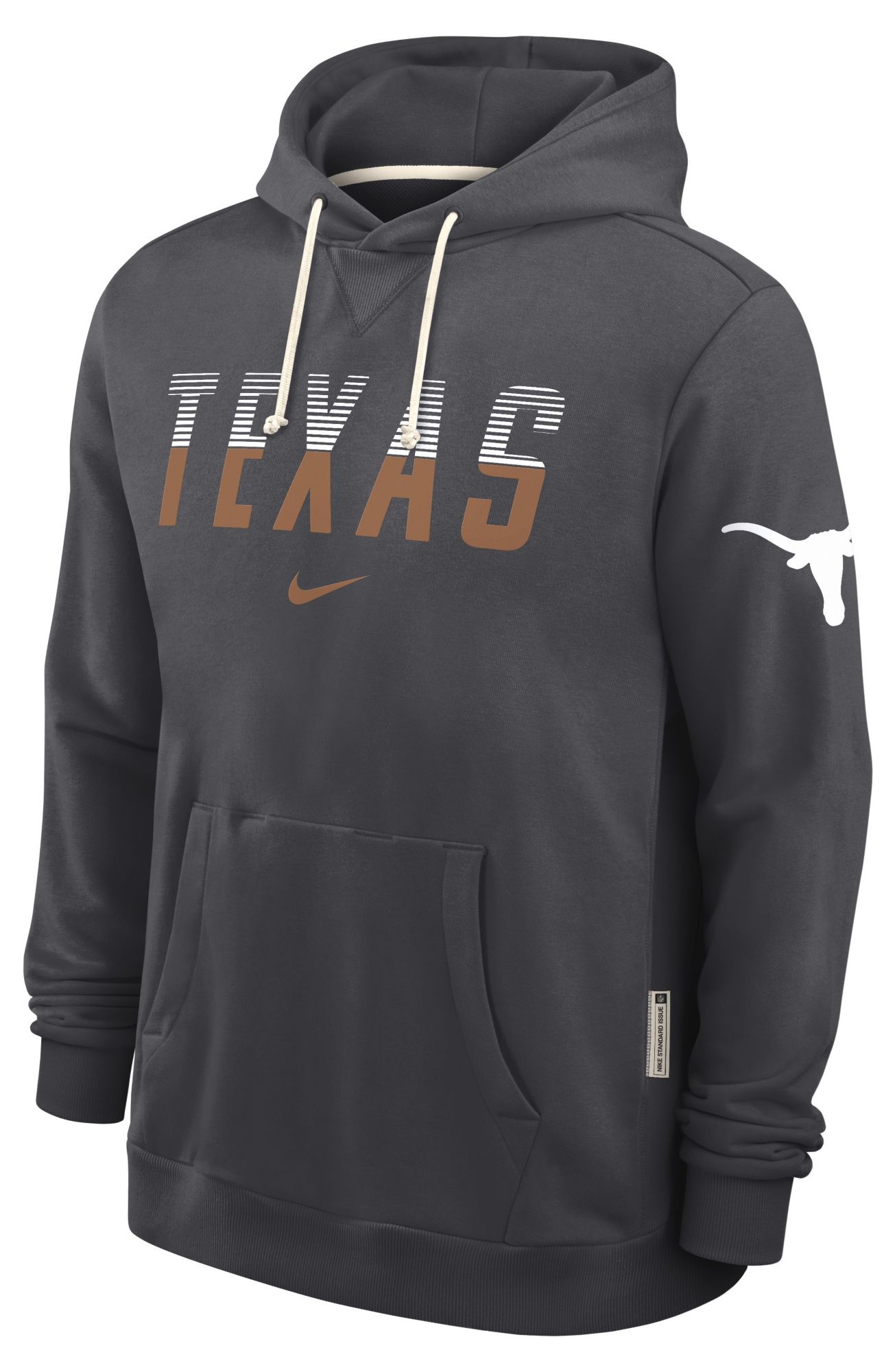 Nike Men's Texas Longhorns Anthracite Standard Issue Hoodie