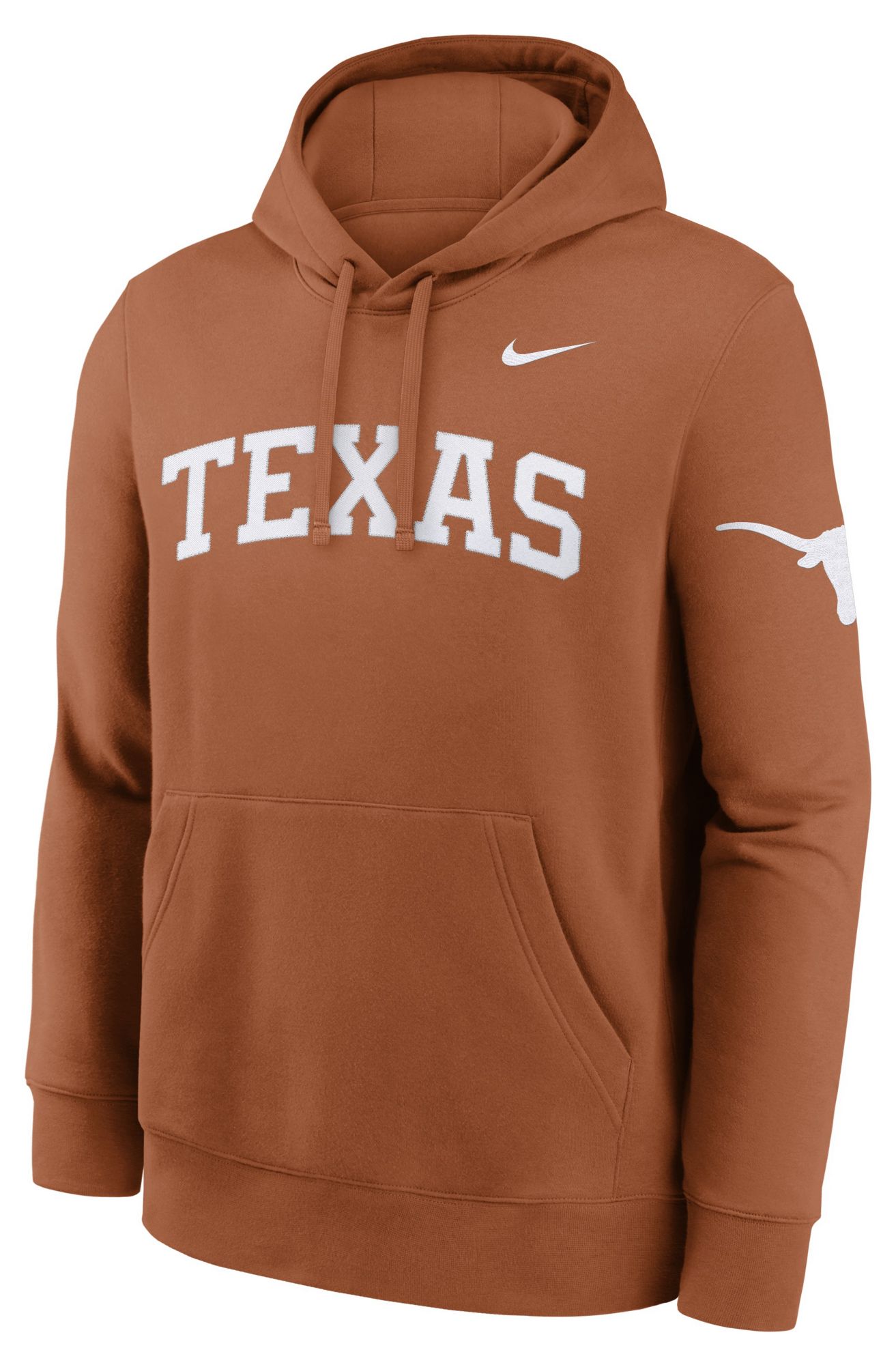 Nike Men's Texas Longhorns Desert Orange Club Fleece Hoodie