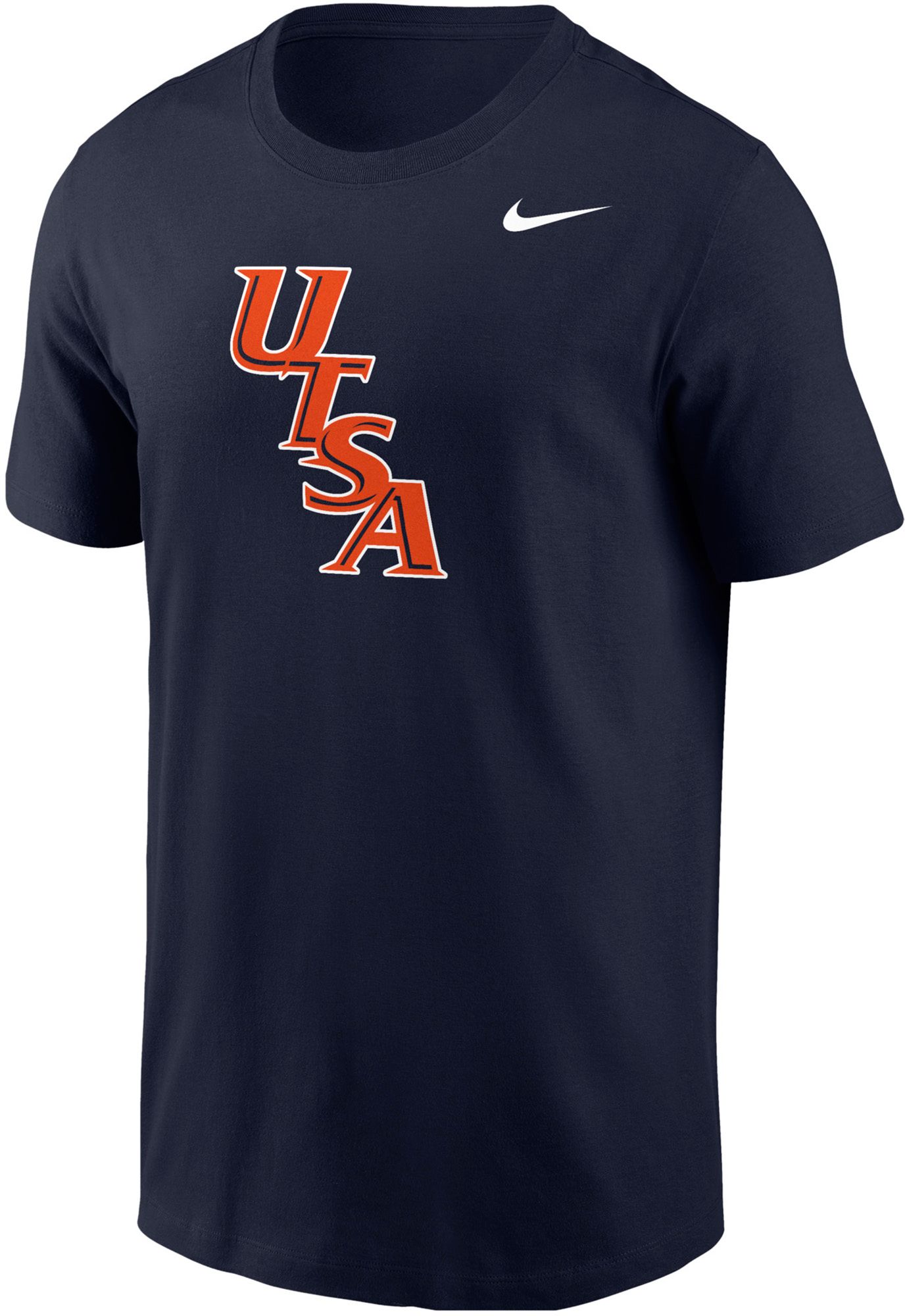 Nike Men's UT San Antonio Roadrunners Navy Diagonal T-Shirt